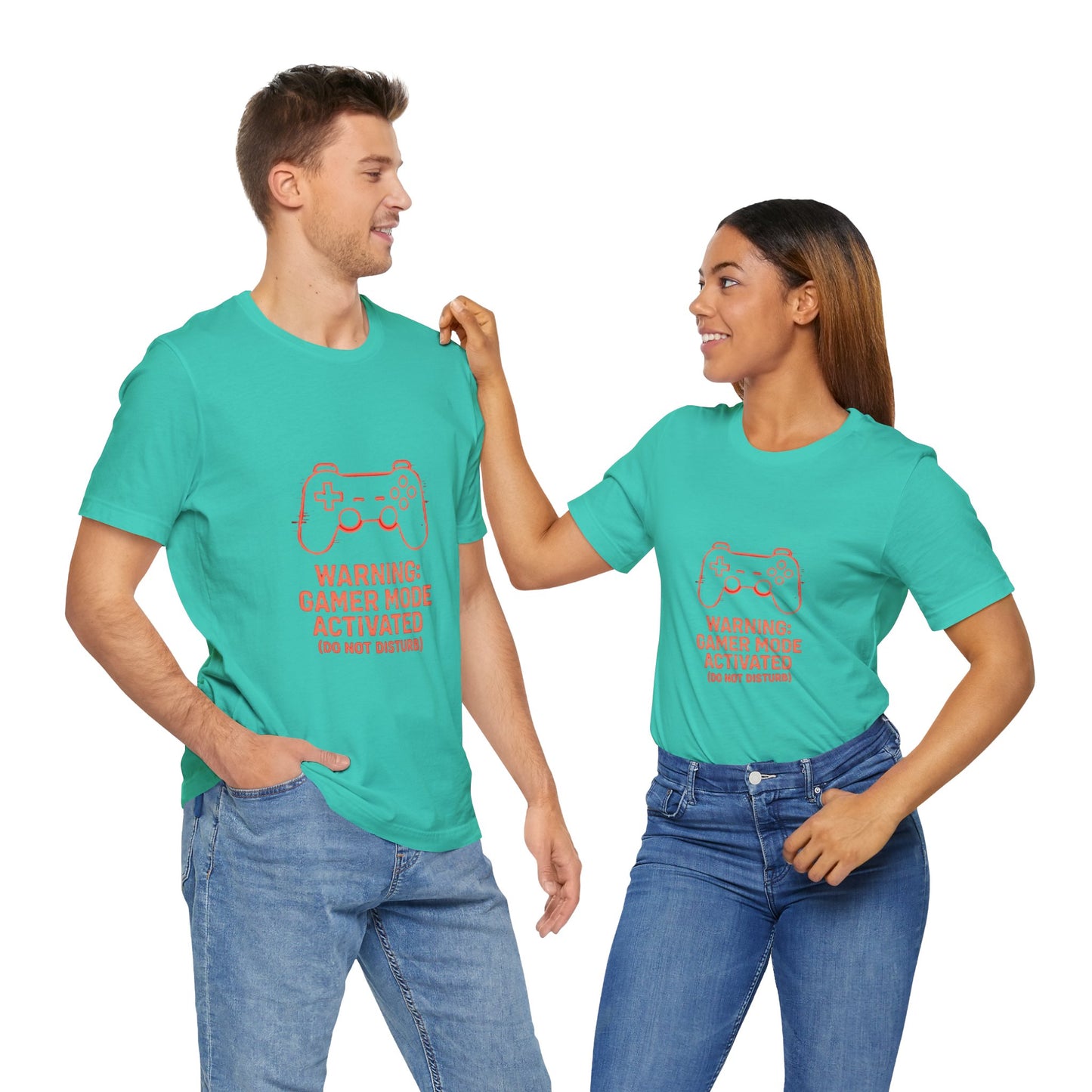Gamer Mode Activated Tee - Funny T-Shirt for Gamers, Casual Wear, Gift for Him/Her, Gaming Merchandise, Unisex Graphic Tee