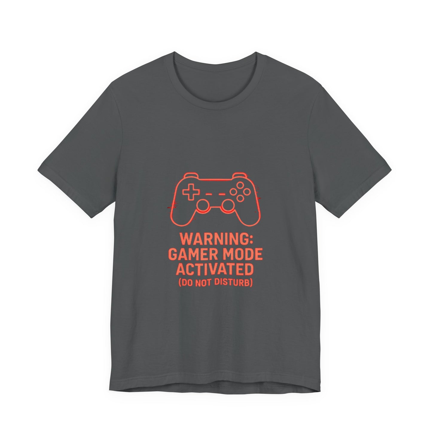Gamer Mode Activated Tee - Funny T-Shirt for Gamers, Casual Wear, Gift for Him/Her, Gaming Merchandise, Unisex Graphic Tee