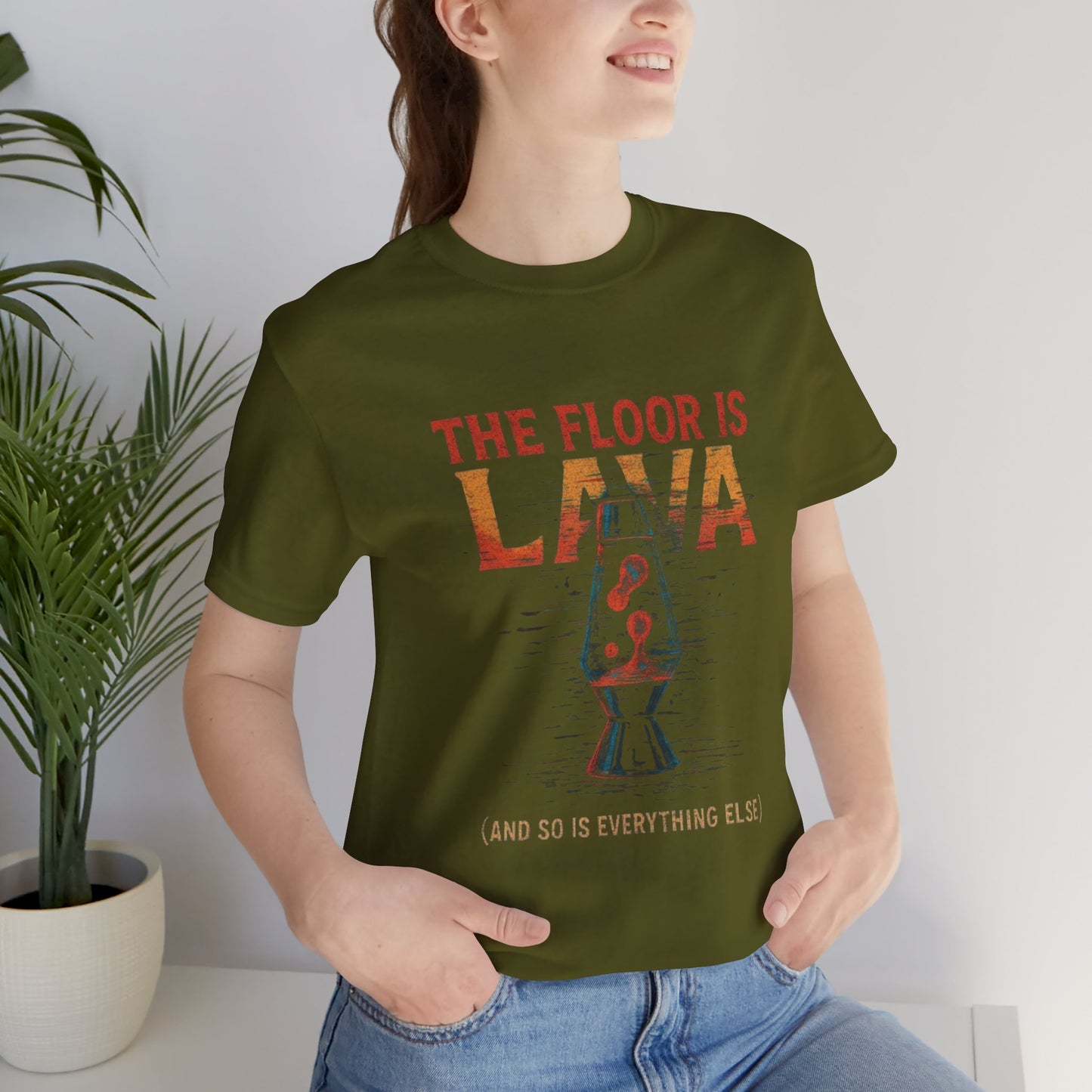 Lava Lamp Tee - The Floor Is Lava Design