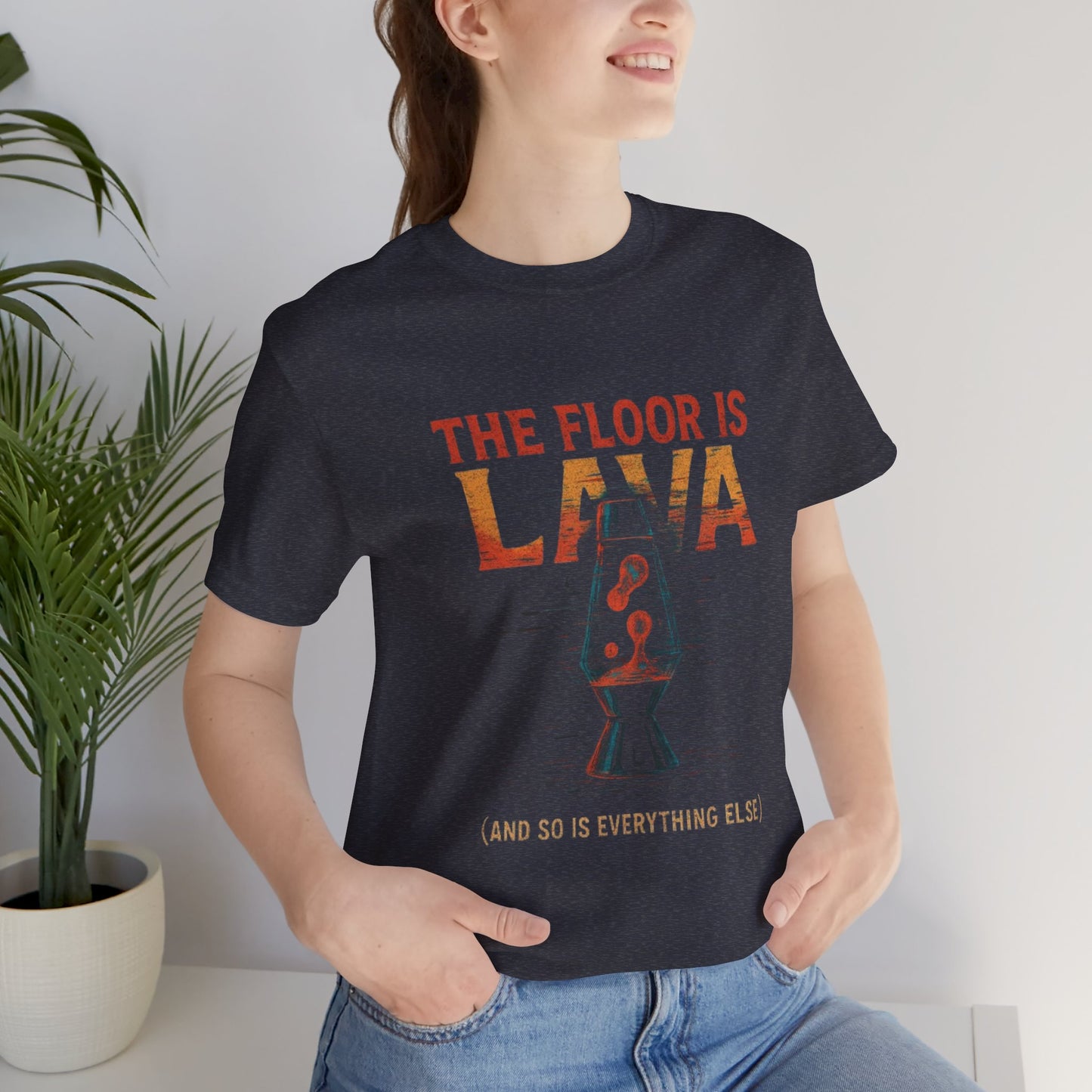 Lava Lamp Tee - The Floor Is Lava Design