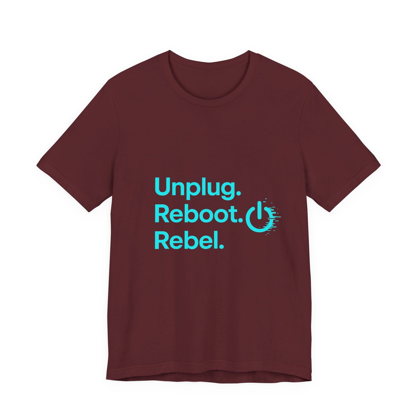 Rebel Spirit Unisex Tee - Fun Casual Graphic Shirt, Perfect for Gamers, Tech Lovers, Gift for Friends, Unique Birthday Apparel