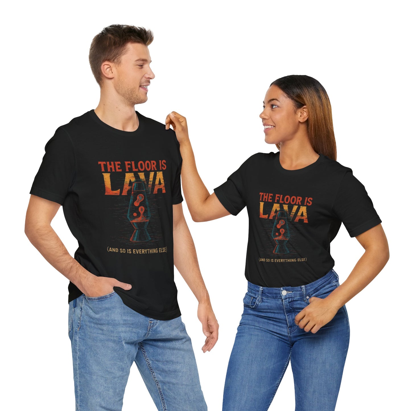 Lava Lamp Tee - The Floor Is Lava Design