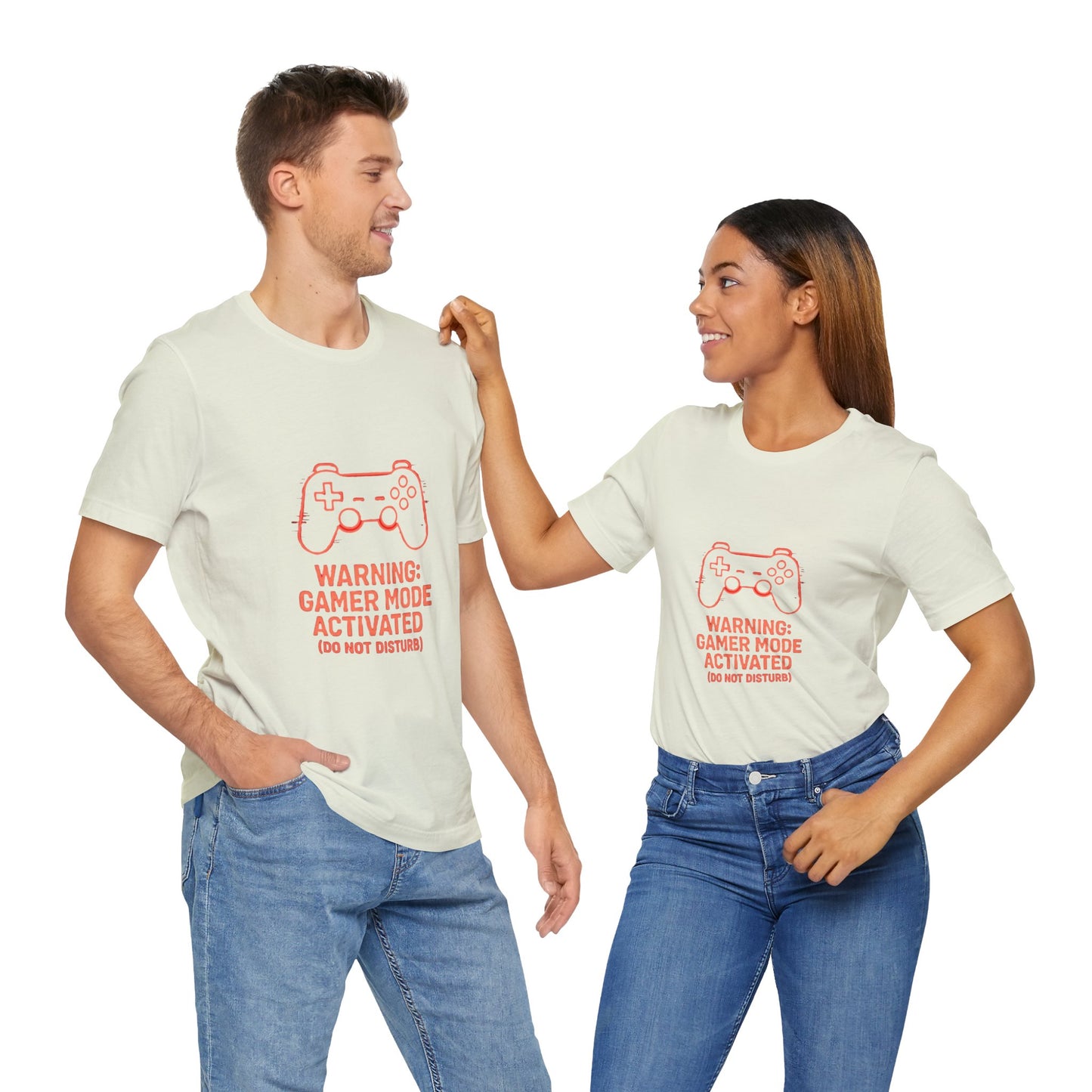 Gamer Mode Activated Tee - Funny T-Shirt for Gamers, Casual Wear, Gift for Him/Her, Gaming Merchandise, Unisex Graphic Tee