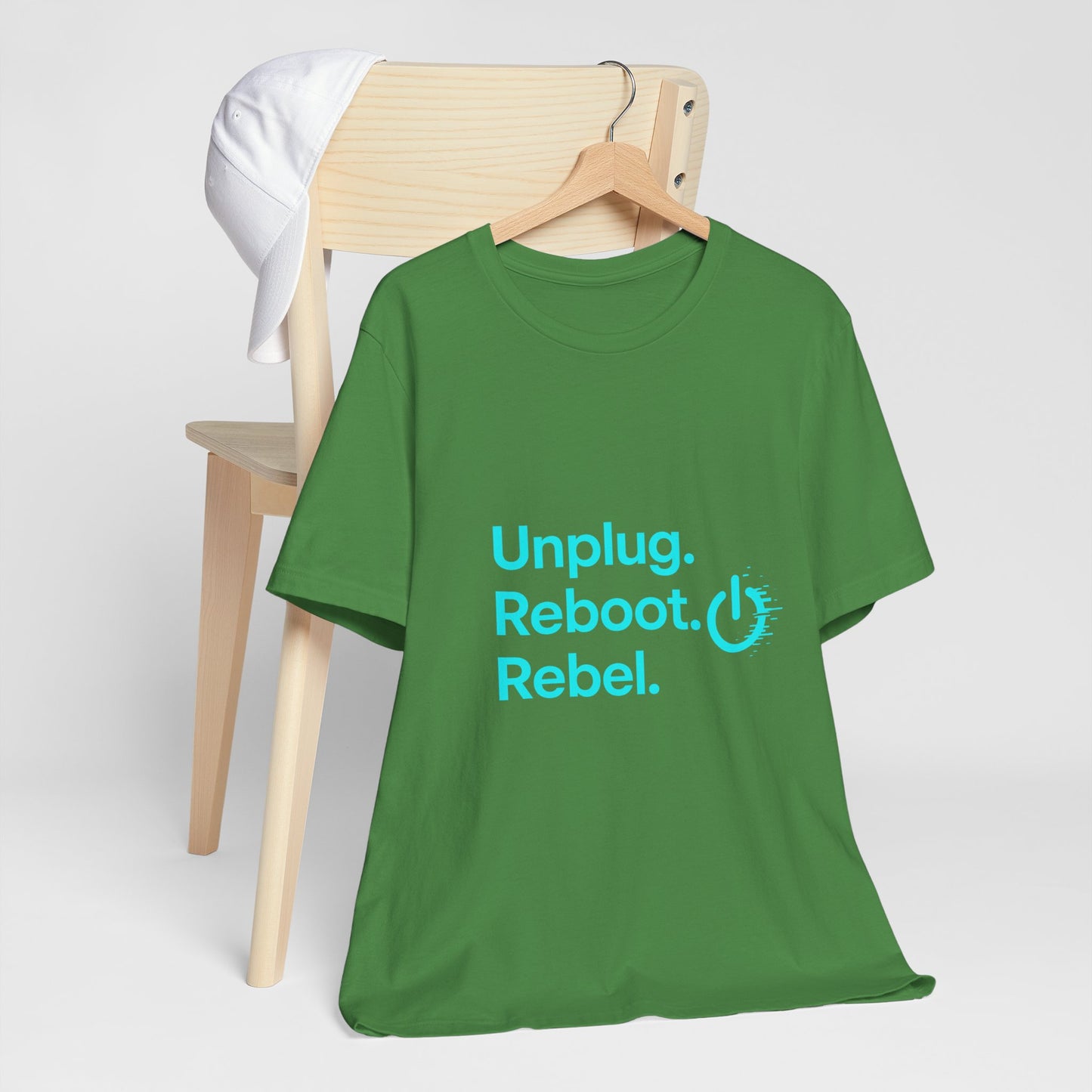 Rebel Spirit Unisex Tee - Fun Casual Graphic Shirt, Perfect for Gamers, Tech Lovers, Gift for Friends, Unique Birthday Apparel