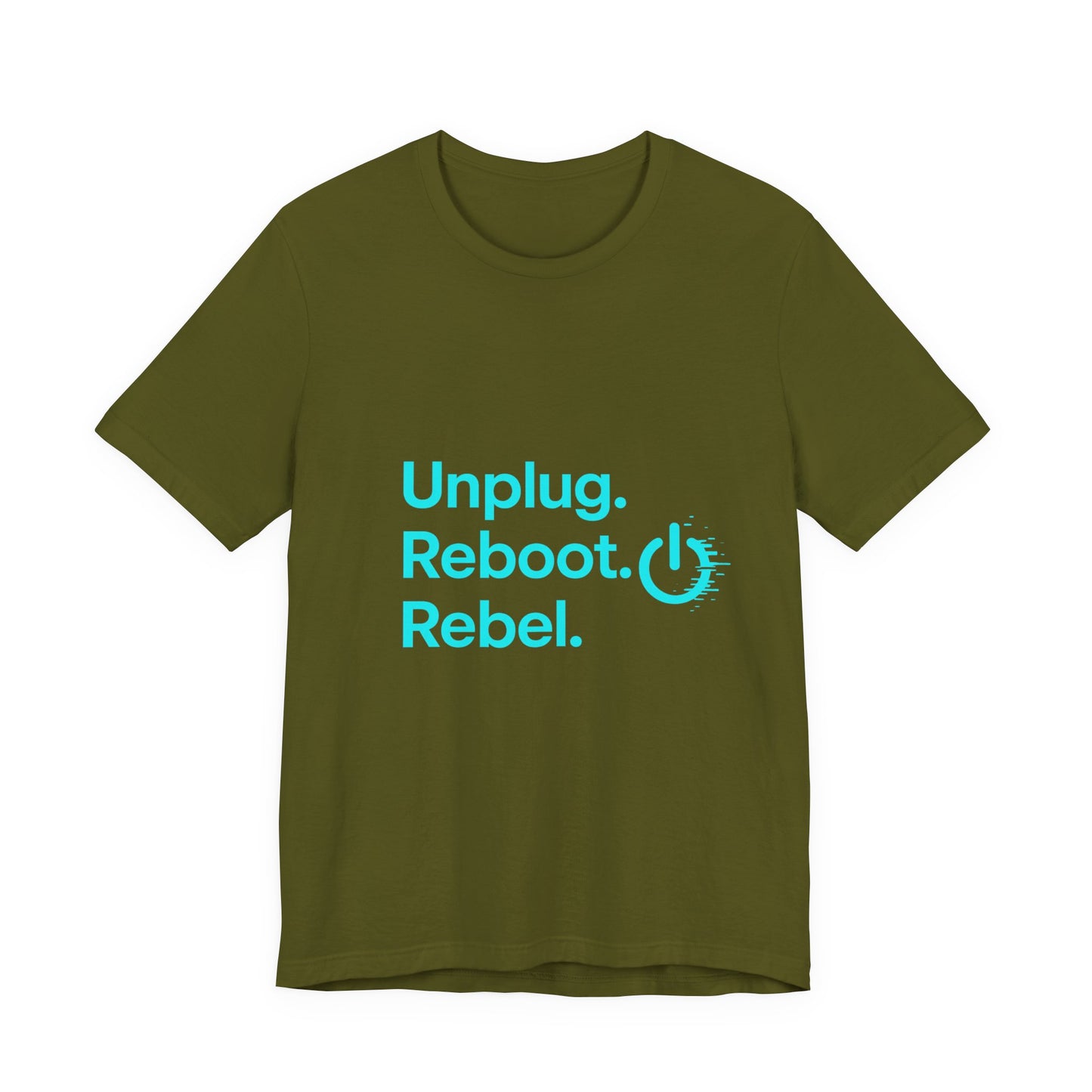 Rebel Spirit Unisex Tee - Fun Casual Graphic Shirt, Perfect for Gamers, Tech Lovers, Gift for Friends, Unique Birthday Apparel