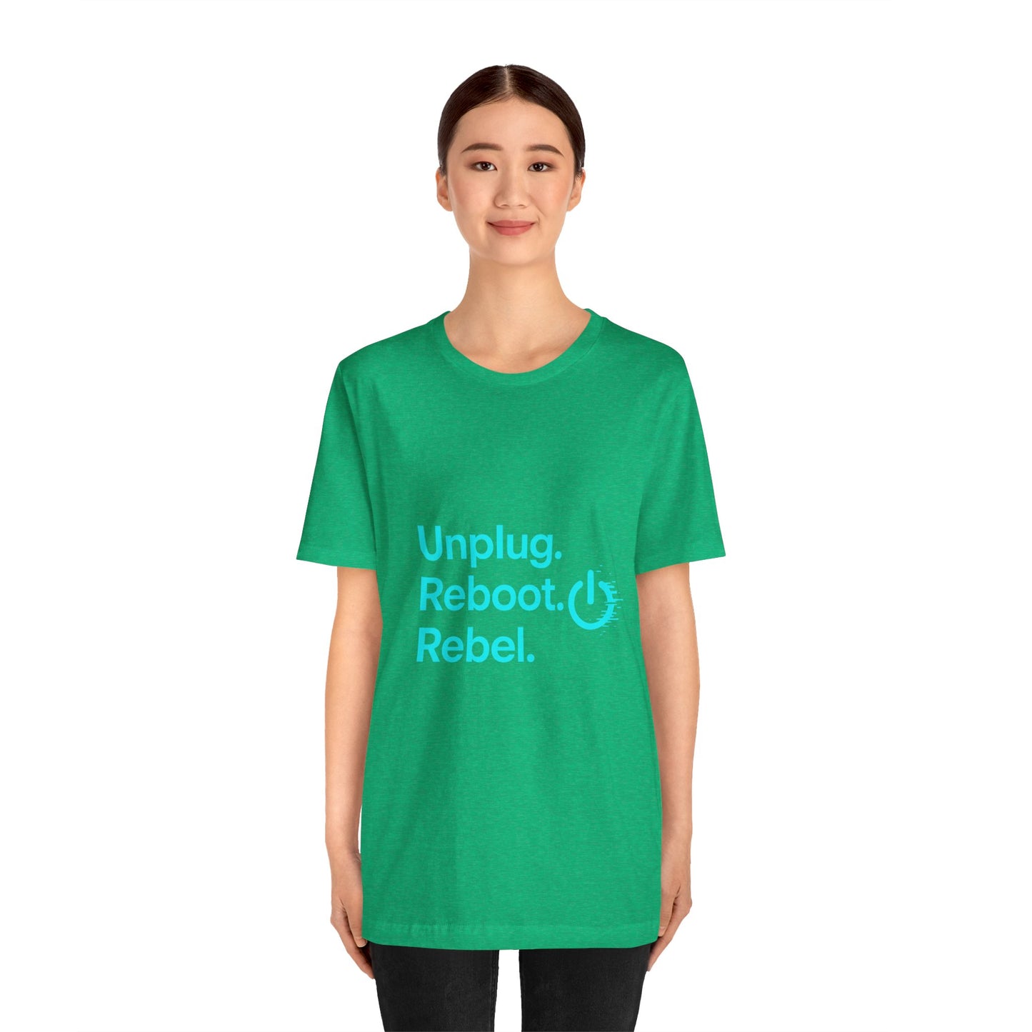 Rebel Spirit Unisex Tee - Fun Casual Graphic Shirt, Perfect for Gamers, Tech Lovers, Gift for Friends, Unique Birthday Apparel