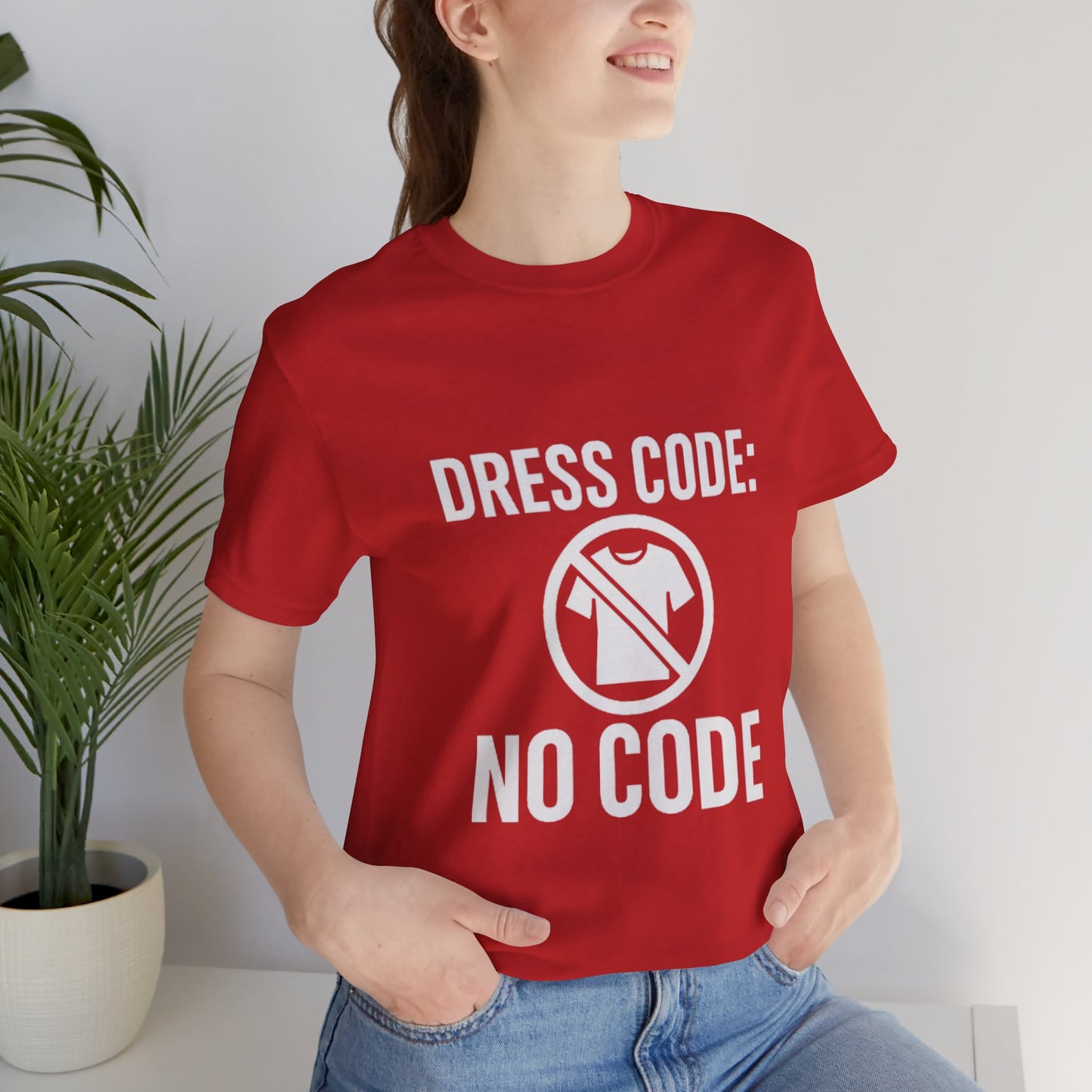 T-Shirt Defiant Anti-Fashion Statement No Entry Symbol Clothing Icon