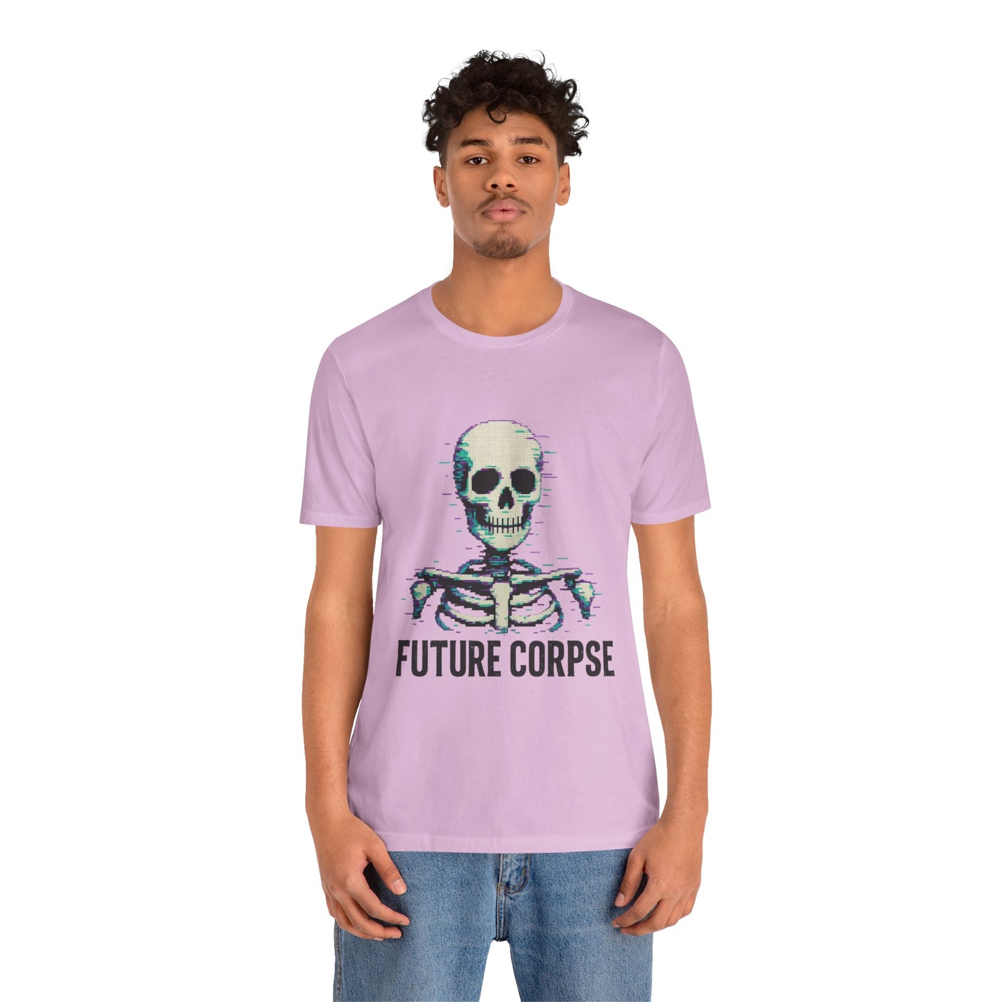 Unisex Future Corpse Graphic Tee, Halloween Shirt, Funny Gift, Casual Wear, Skull T-Shirt, Unique Statement Top