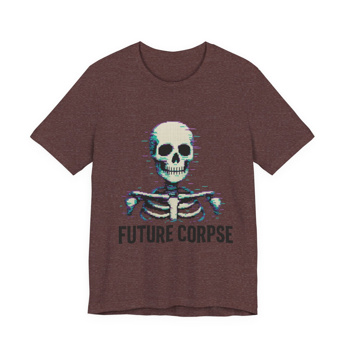 Unisex Future Corpse Graphic Tee, Halloween Shirt, Funny Gift, Casual Wear, Skull T-Shirt, Unique Statement Top