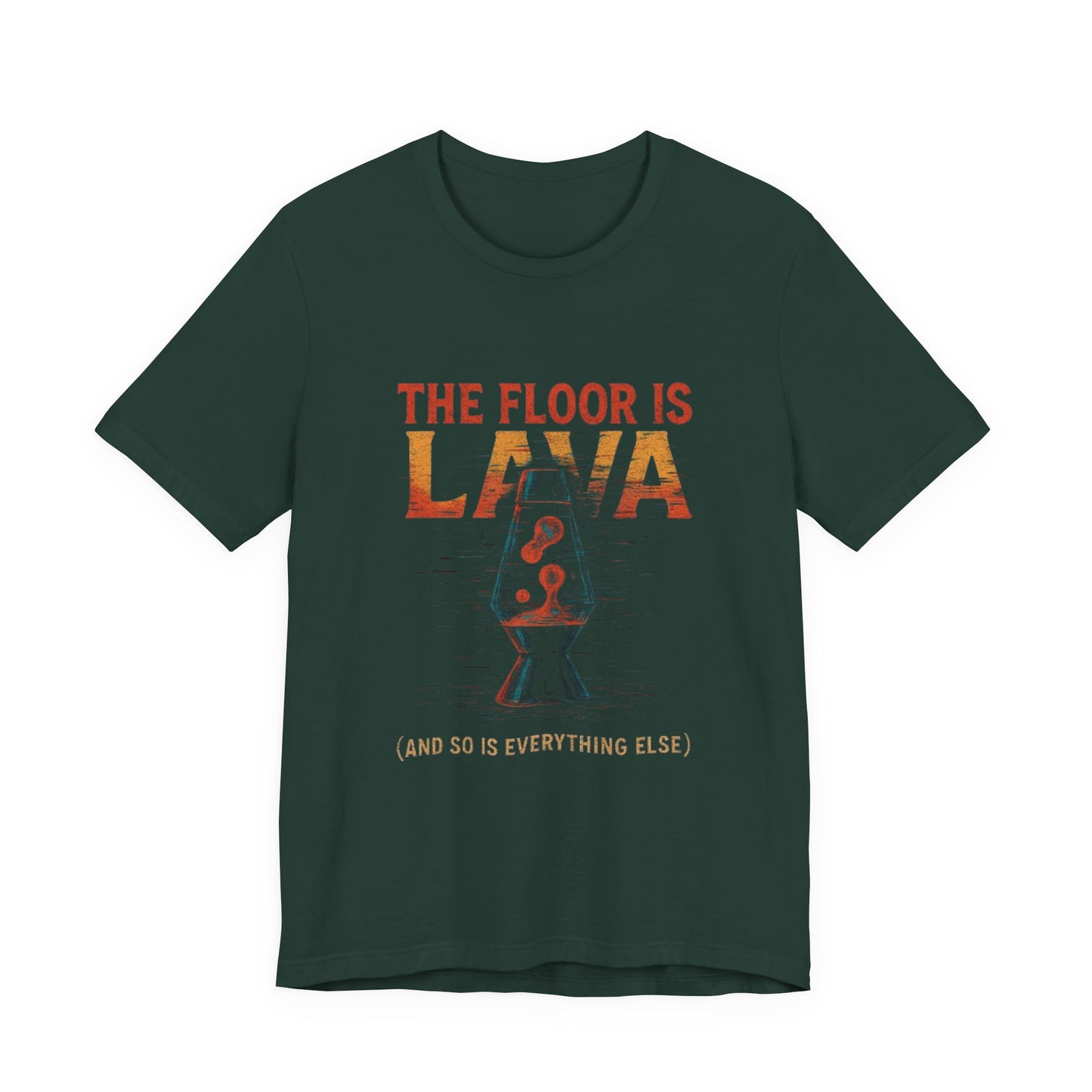 Lava Lamp Tee - The Floor Is Lava Design