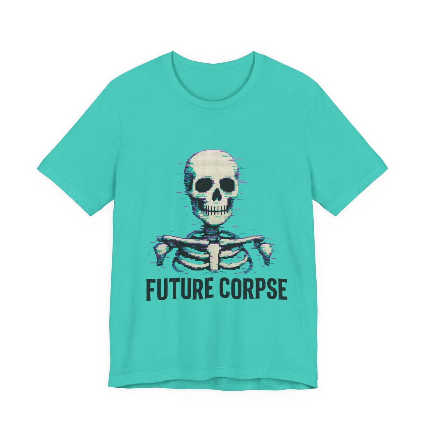 Unisex Future Corpse Graphic Tee, Halloween Shirt, Funny Gift, Casual Wear, Skull T-Shirt, Unique Statement Top