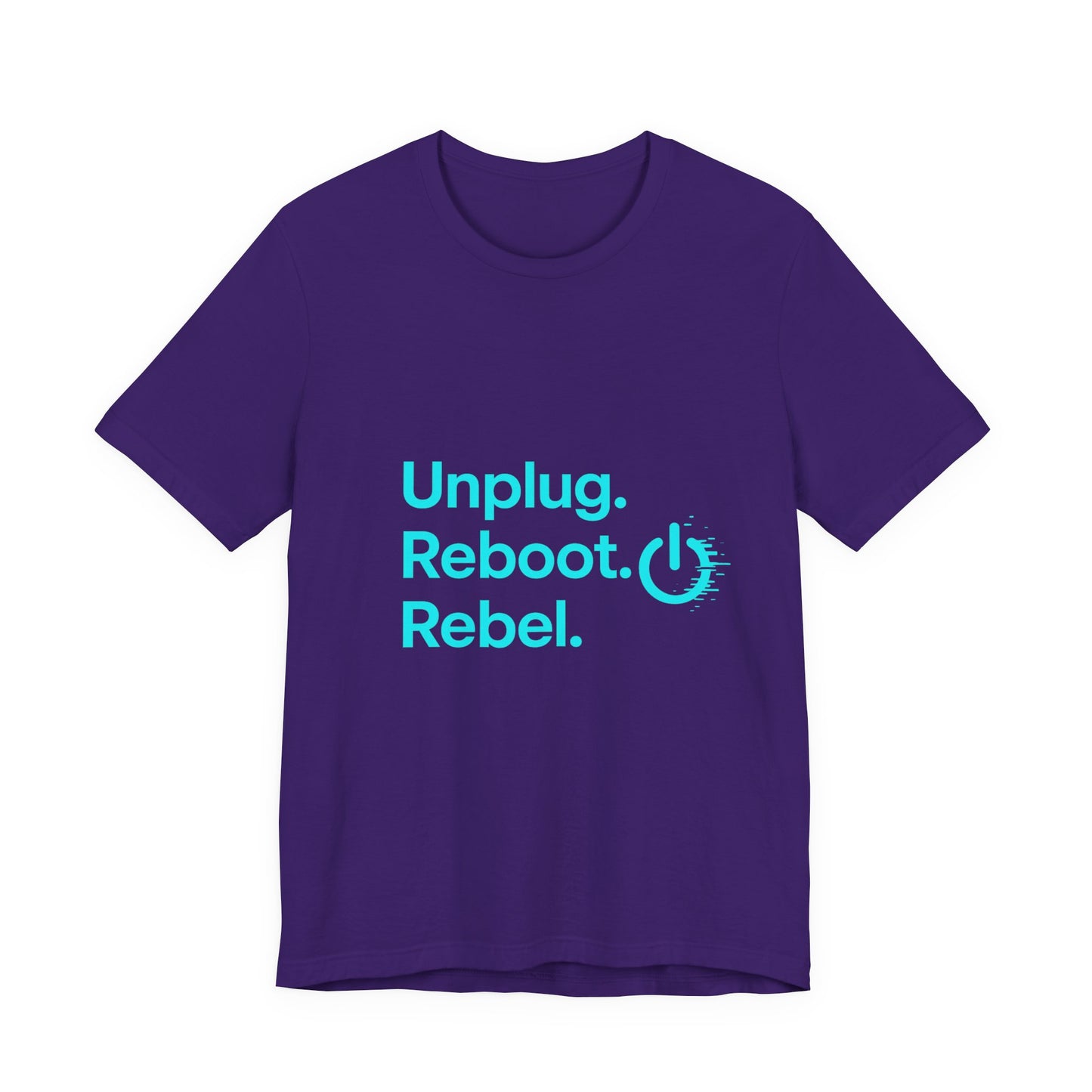 Rebel Spirit Unisex Tee - Fun Casual Graphic Shirt, Perfect for Gamers, Tech Lovers, Gift for Friends, Unique Birthday Apparel