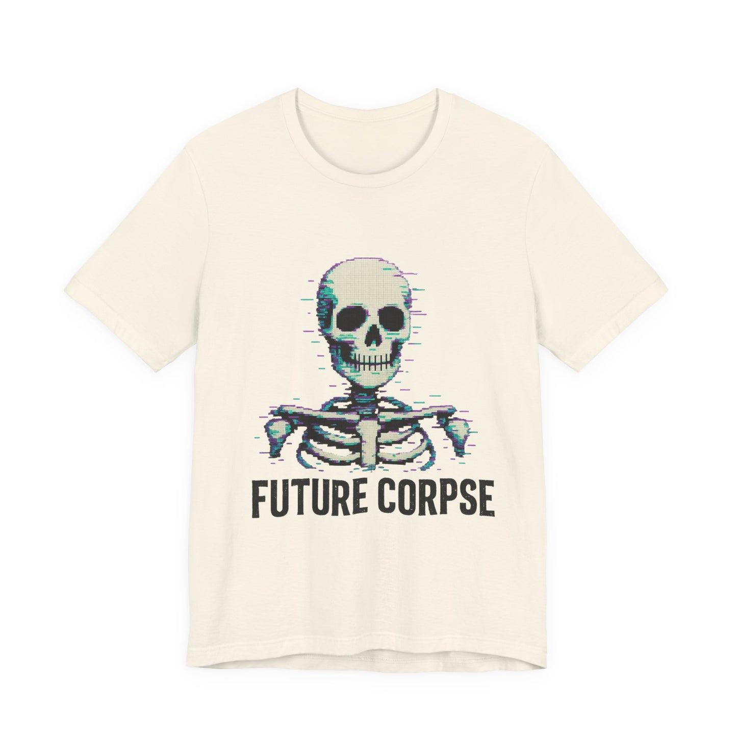 Unisex Future Corpse Graphic Tee, Halloween Shirt, Funny Gift, Casual Wear, Skull T-Shirt, Unique Statement Top