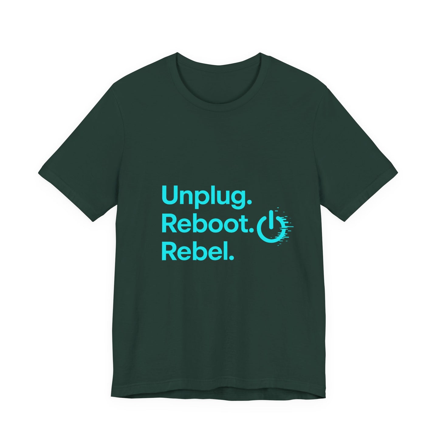 Rebel Spirit Unisex Tee - Fun Casual Graphic Shirt, Perfect for Gamers, Tech Lovers, Gift for Friends, Unique Birthday Apparel