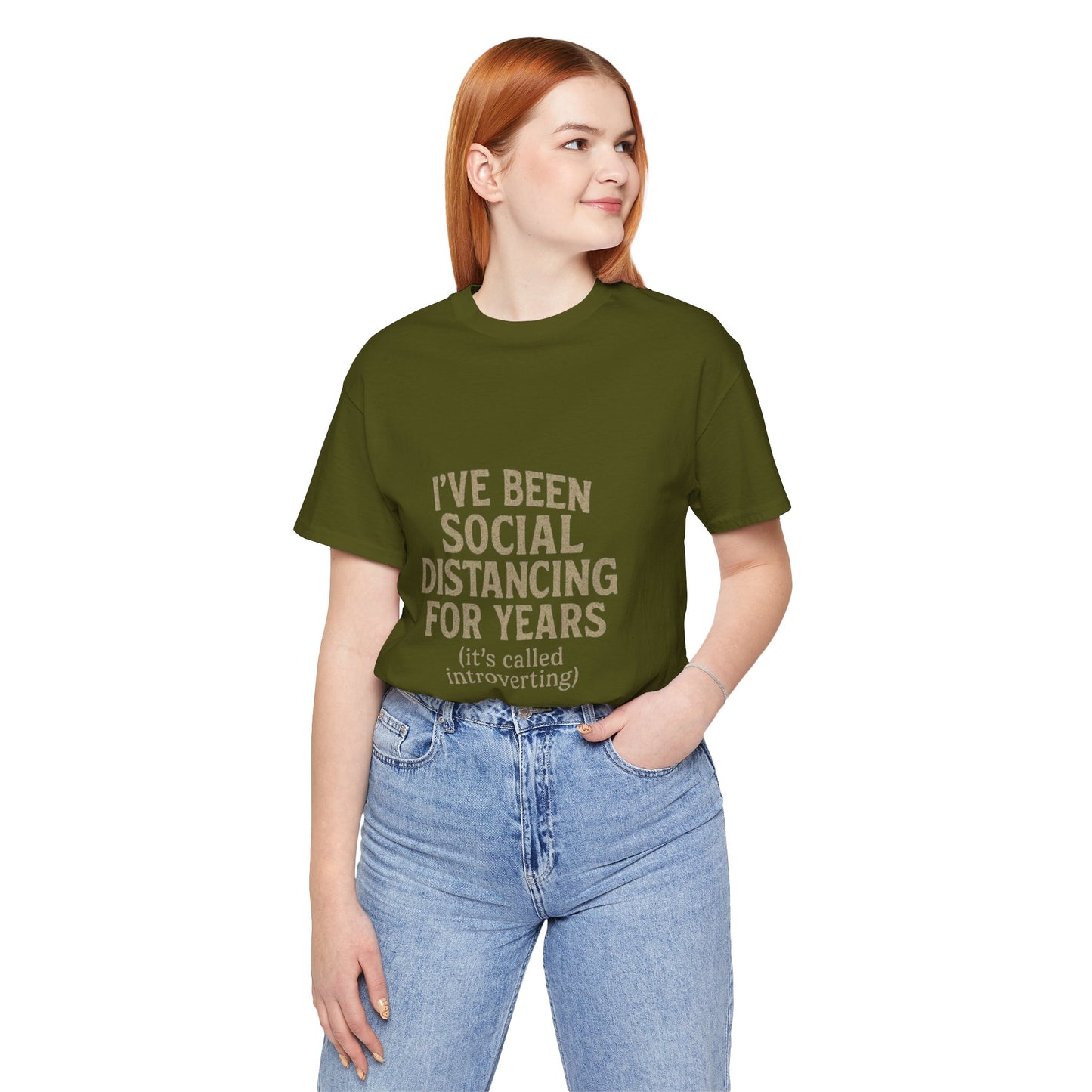Social Distancing OG Tee, Funny Quote Shirt, Perfect Gift for Introverts, Social Distancing Apparel, Quirky Casual Wear