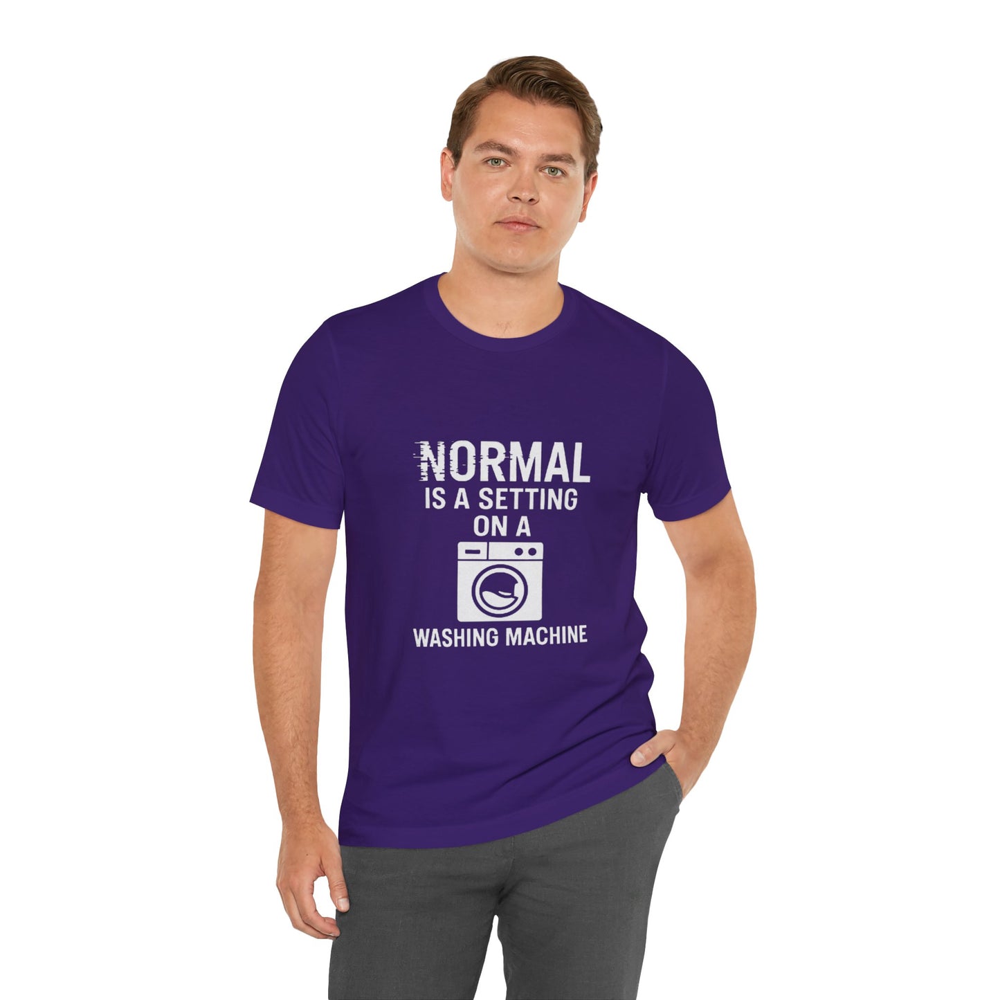 Sarcastic Tee - Normal is a Setting on a Washing Machine