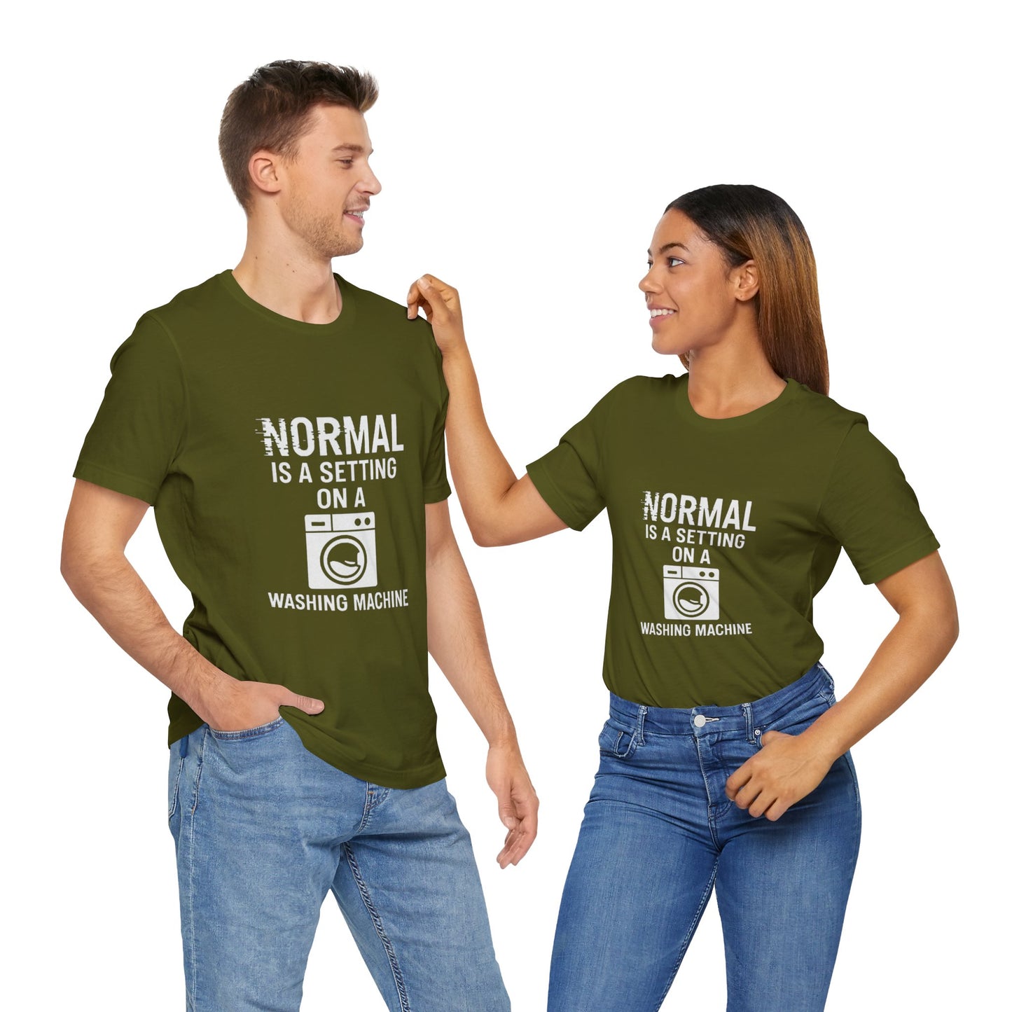 Sarcastic Tee - Normal is a Setting on a Washing Machine