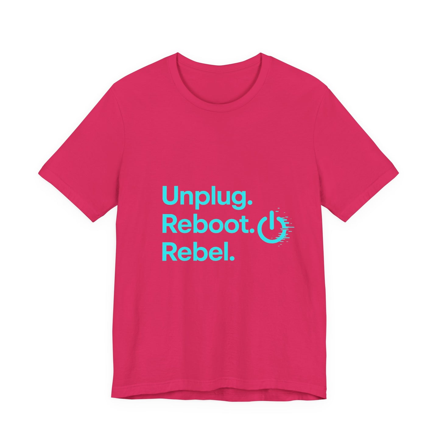 Rebel Spirit Unisex Tee - Fun Casual Graphic Shirt, Perfect for Gamers, Tech Lovers, Gift for Friends, Unique Birthday Apparel