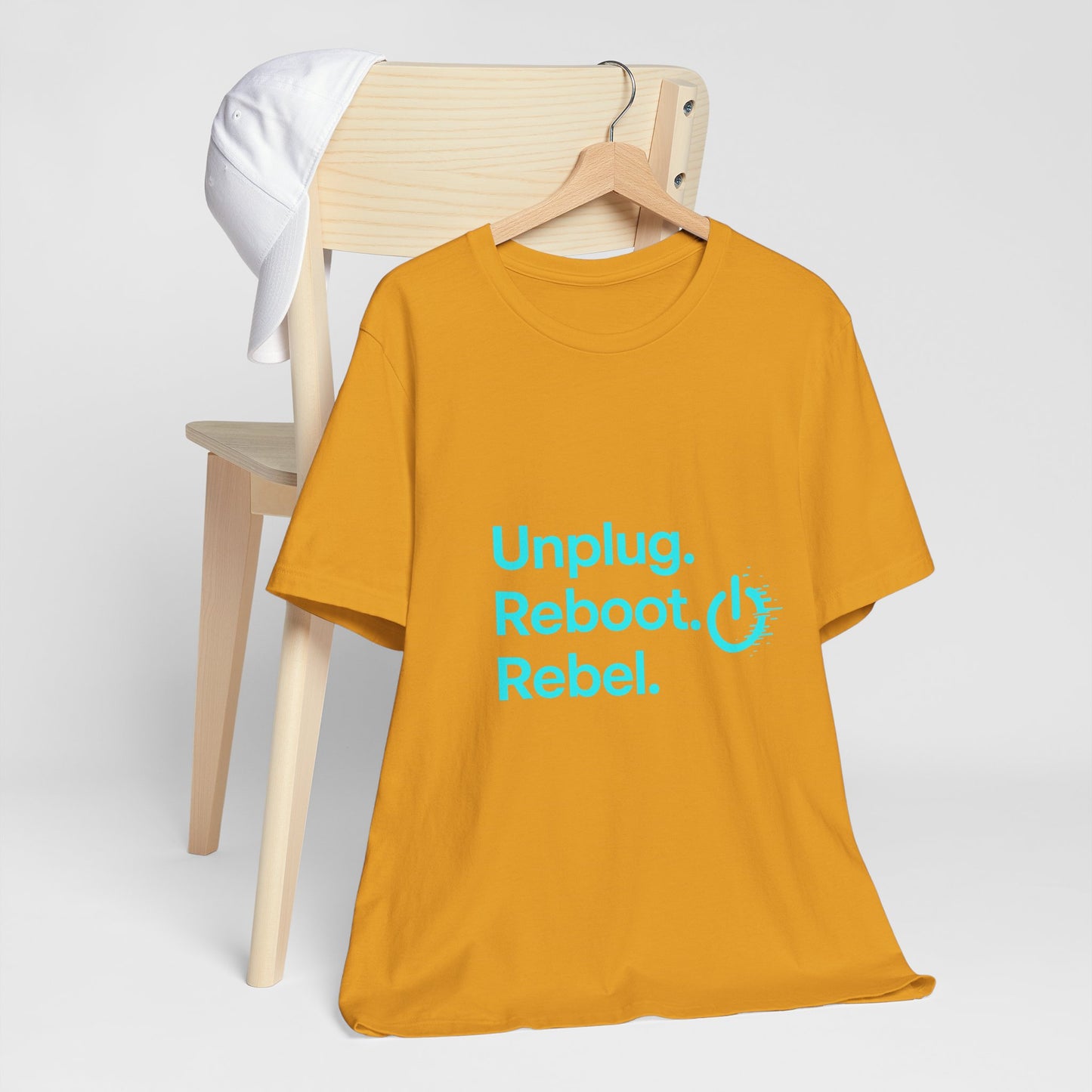 Rebel Spirit Unisex Tee - Fun Casual Graphic Shirt, Perfect for Gamers, Tech Lovers, Gift for Friends, Unique Birthday Apparel