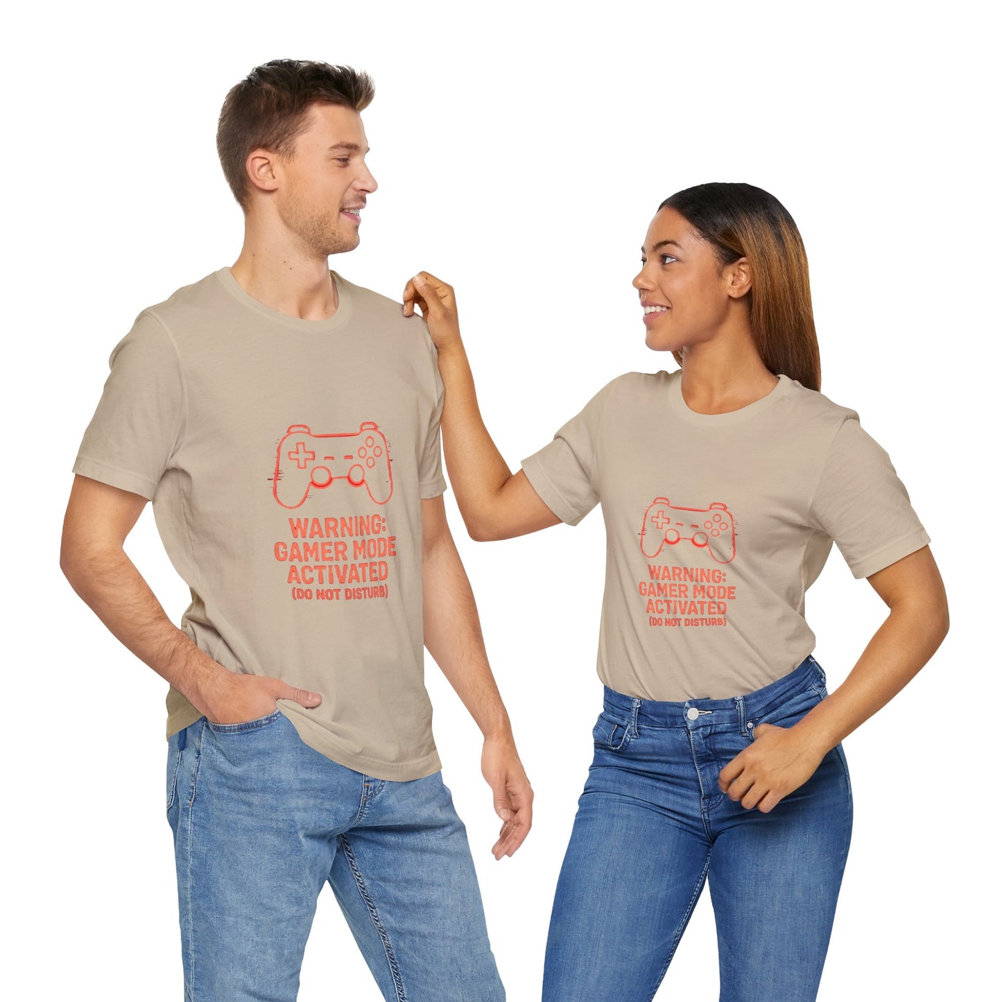 Gamer Mode Activated Tee - Funny T-Shirt for Gamers, Casual Wear, Gift for Him/Her, Gaming Merchandise, Unisex Graphic Tee