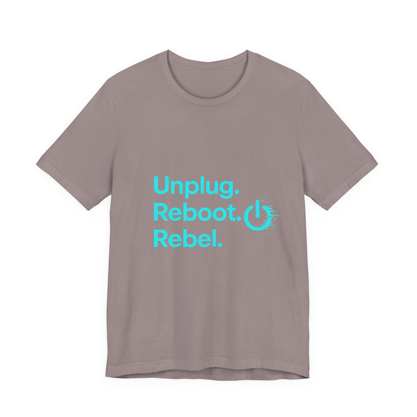 Rebel Spirit Unisex Tee - Fun Casual Graphic Shirt, Perfect for Gamers, Tech Lovers, Gift for Friends, Unique Birthday Apparel