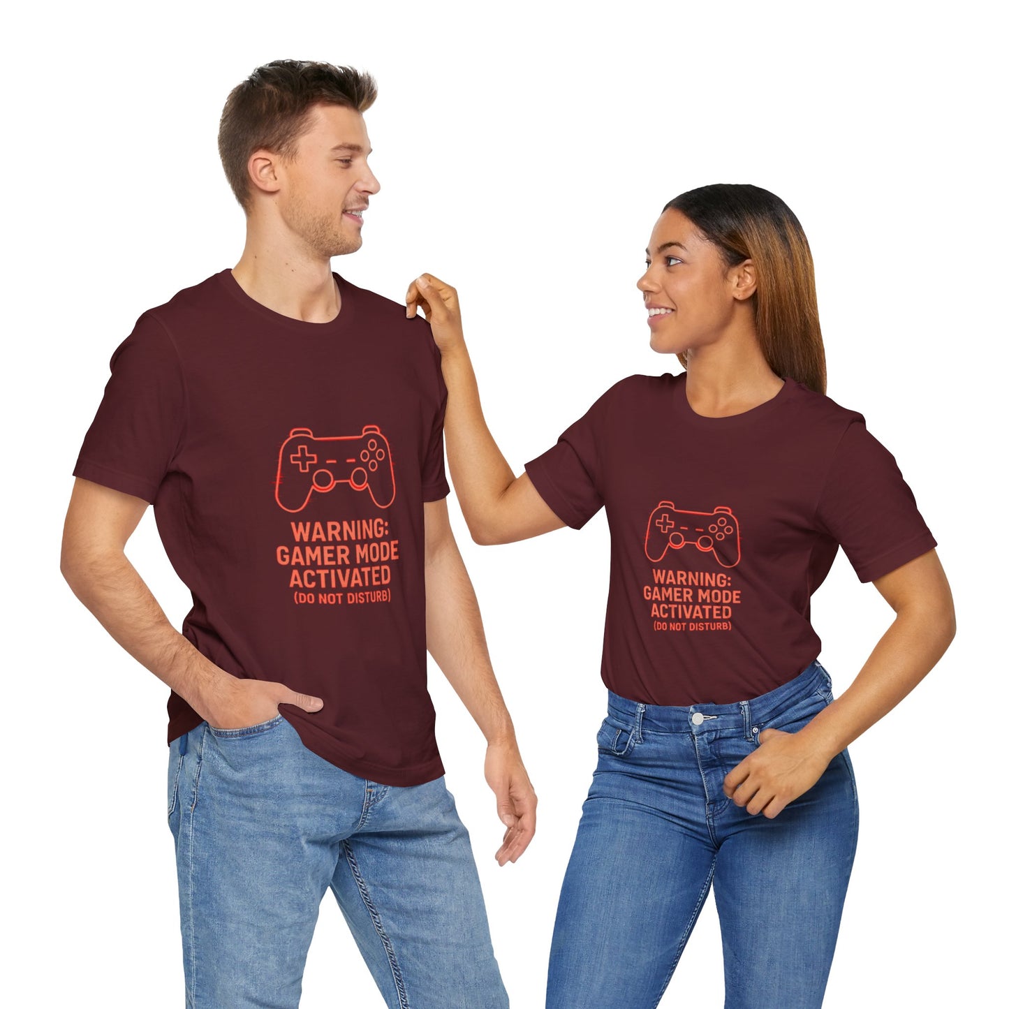 Gamer Mode Activated Tee - Funny T-Shirt for Gamers, Casual Wear, Gift for Him/Her, Gaming Merchandise, Unisex Graphic Tee