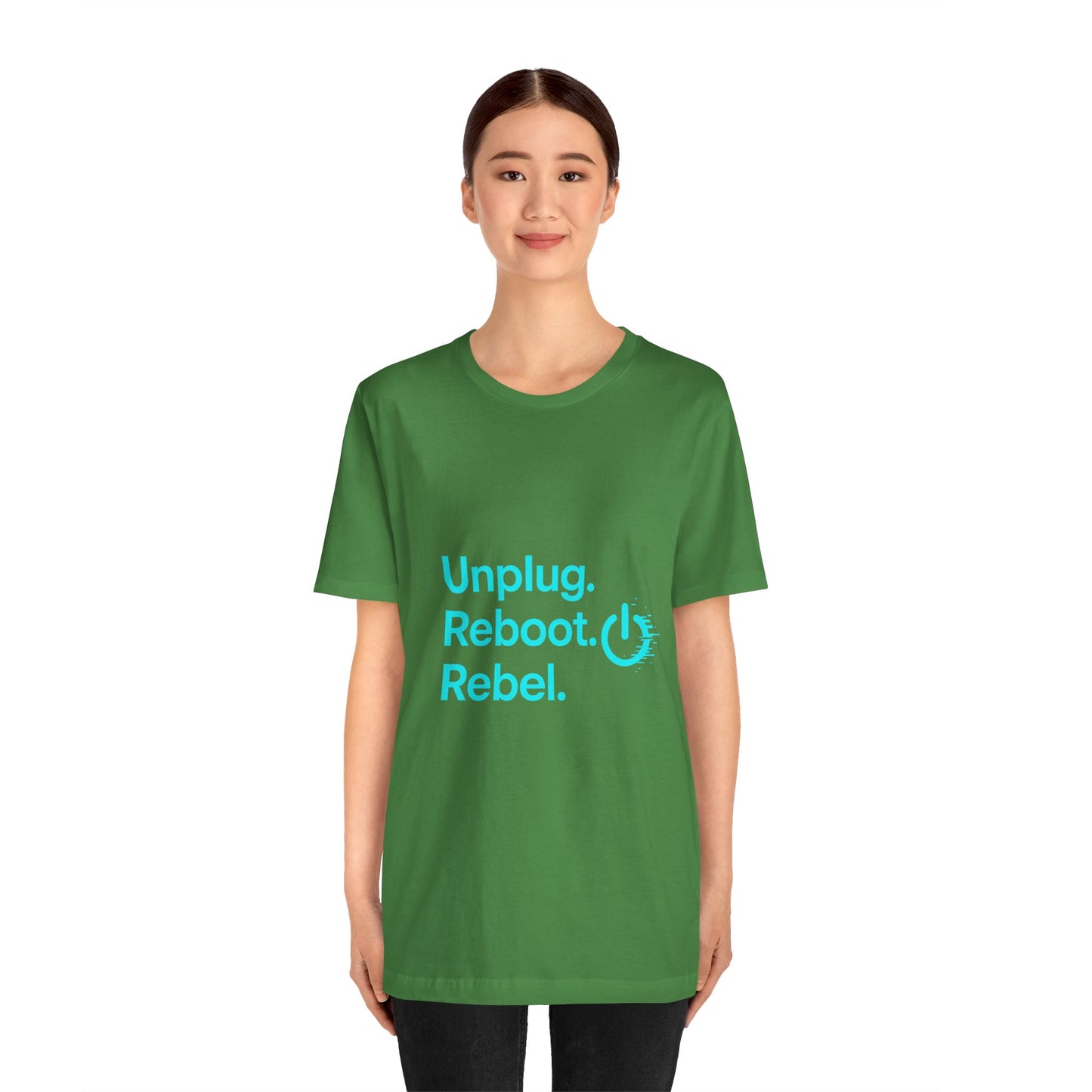 Rebel Spirit Unisex Tee - Fun Casual Graphic Shirt, Perfect for Gamers, Tech Lovers, Gift for Friends, Unique Birthday Apparel