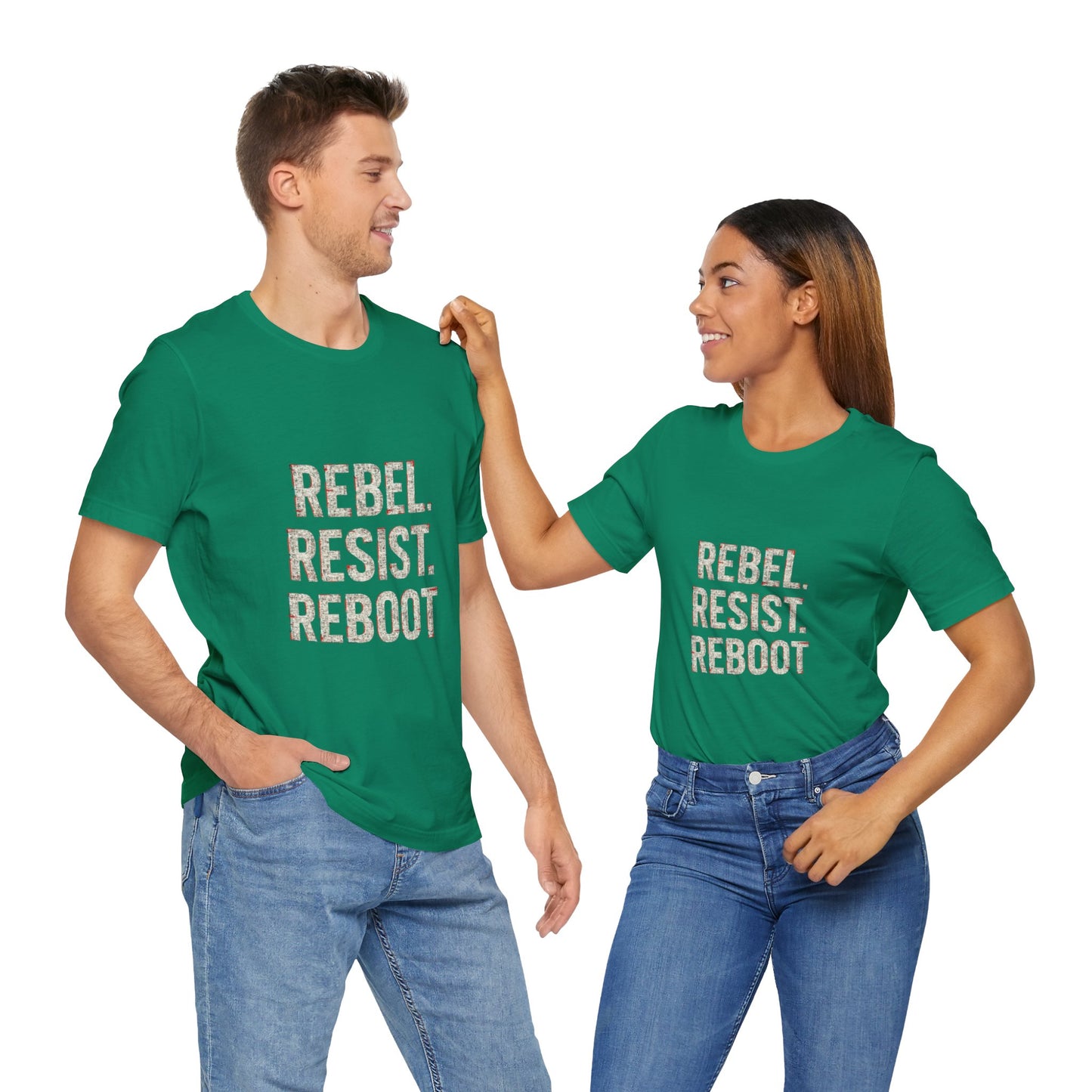 T-Shirt - Punk Mantra Distressed Circuit Board Tee