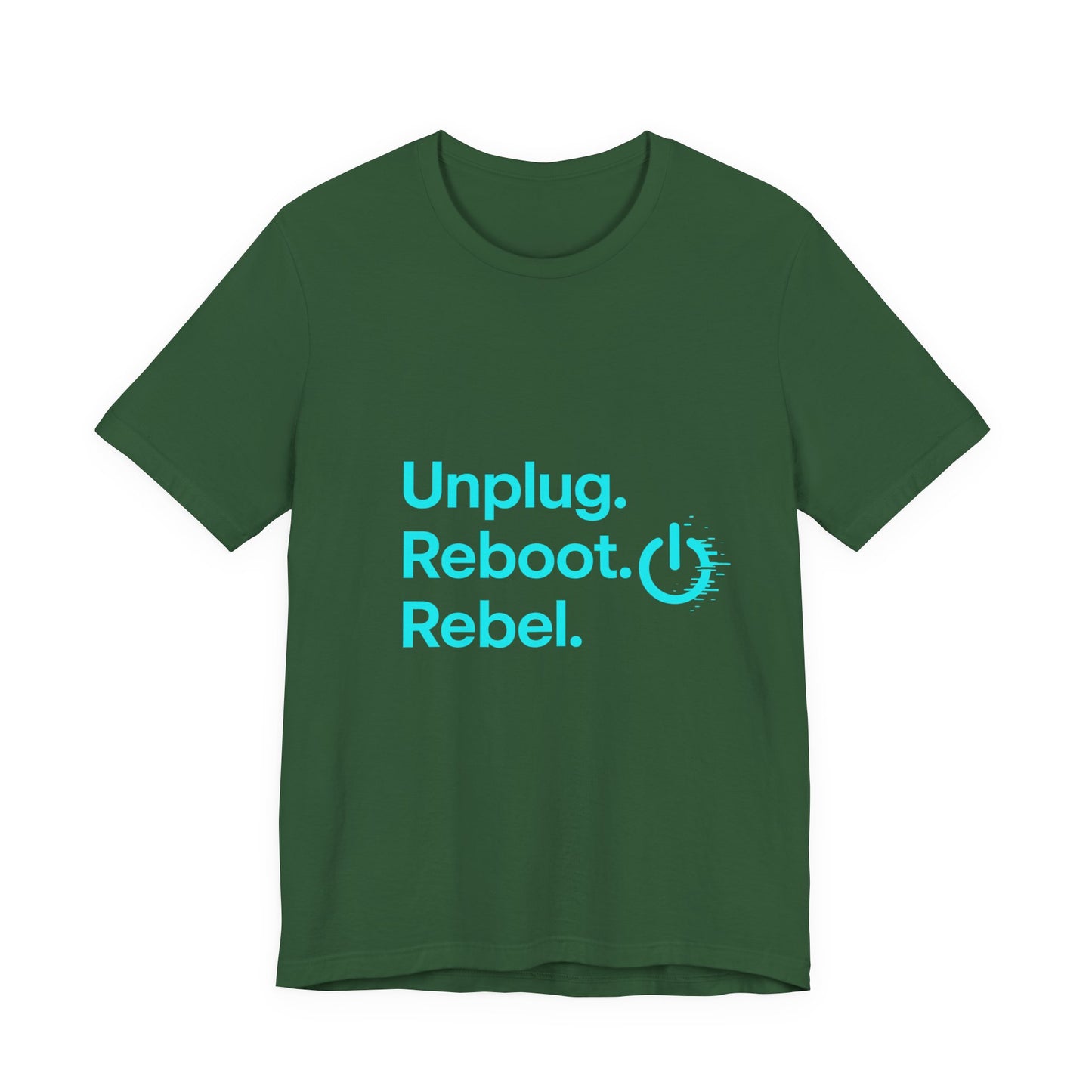 Rebel Spirit Unisex Tee - Fun Casual Graphic Shirt, Perfect for Gamers, Tech Lovers, Gift for Friends, Unique Birthday Apparel