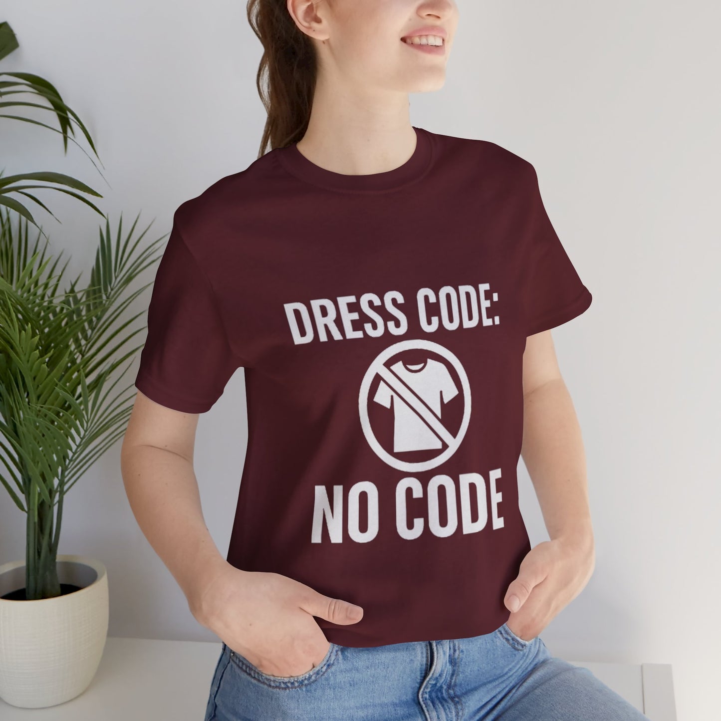 T-Shirt Defiant Anti-Fashion Statement No Entry Symbol Clothing Icon