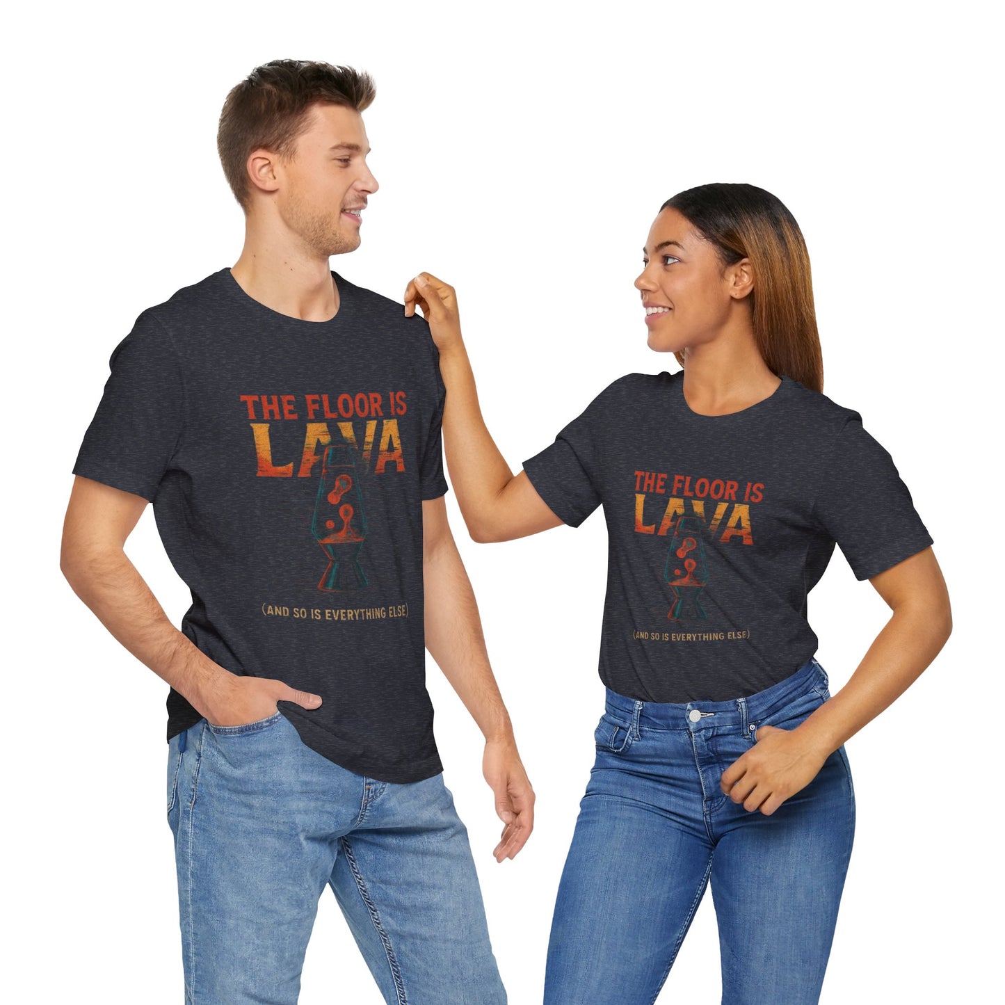 Lava Lamp Tee - The Floor Is Lava Design