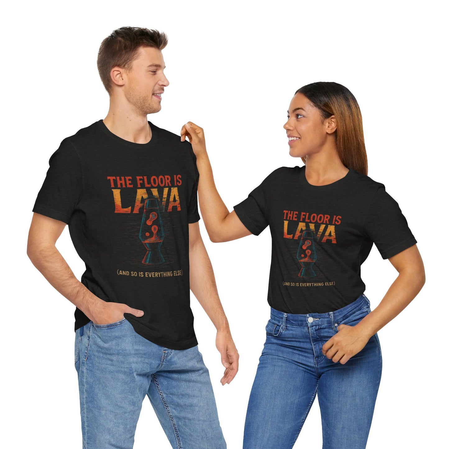 Lava Lamp Tee - The Floor Is Lava Design