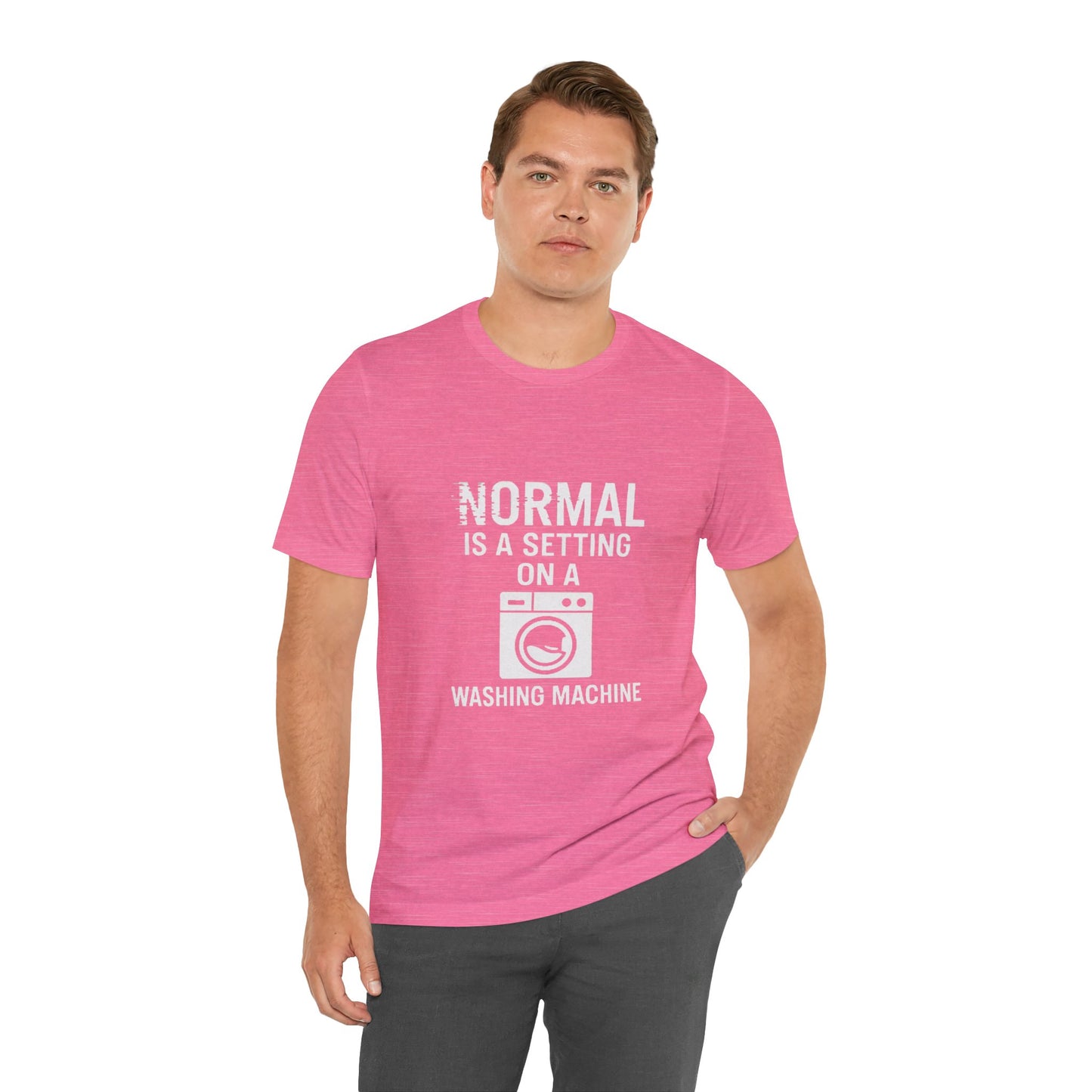 Sarcastic Tee - Normal is a Setting on a Washing Machine