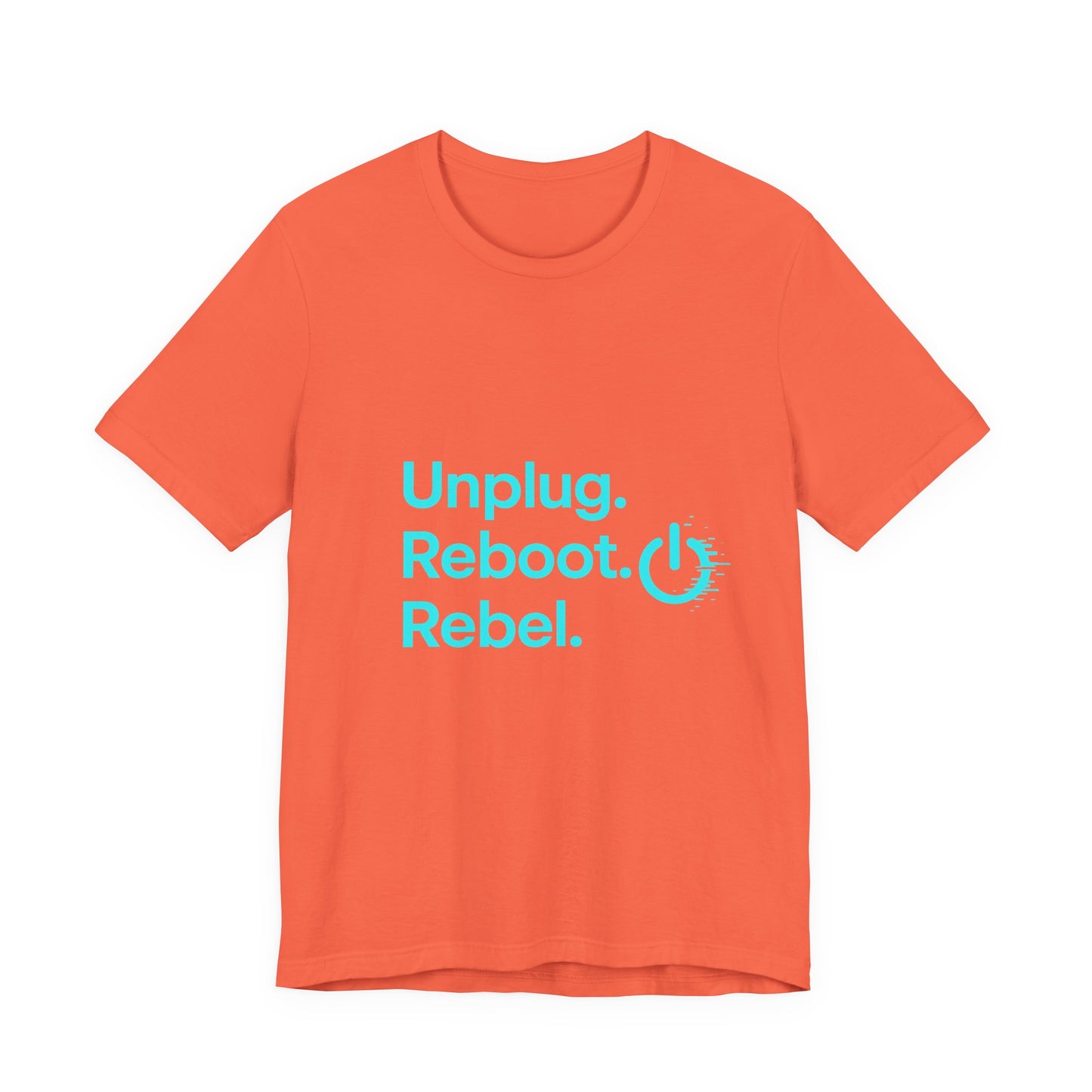 Rebel Spirit Unisex Tee - Fun Casual Graphic Shirt, Perfect for Gamers, Tech Lovers, Gift for Friends, Unique Birthday Apparel