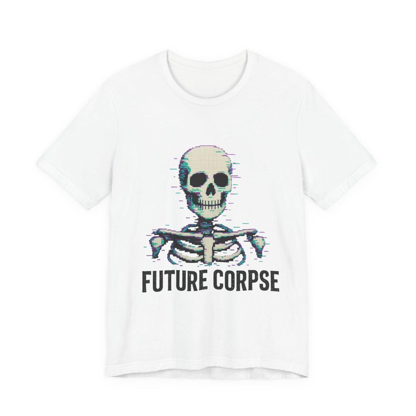 Unisex Future Corpse Graphic Tee, Halloween Shirt, Funny Gift, Casual Wear, Skull T-Shirt, Unique Statement Top