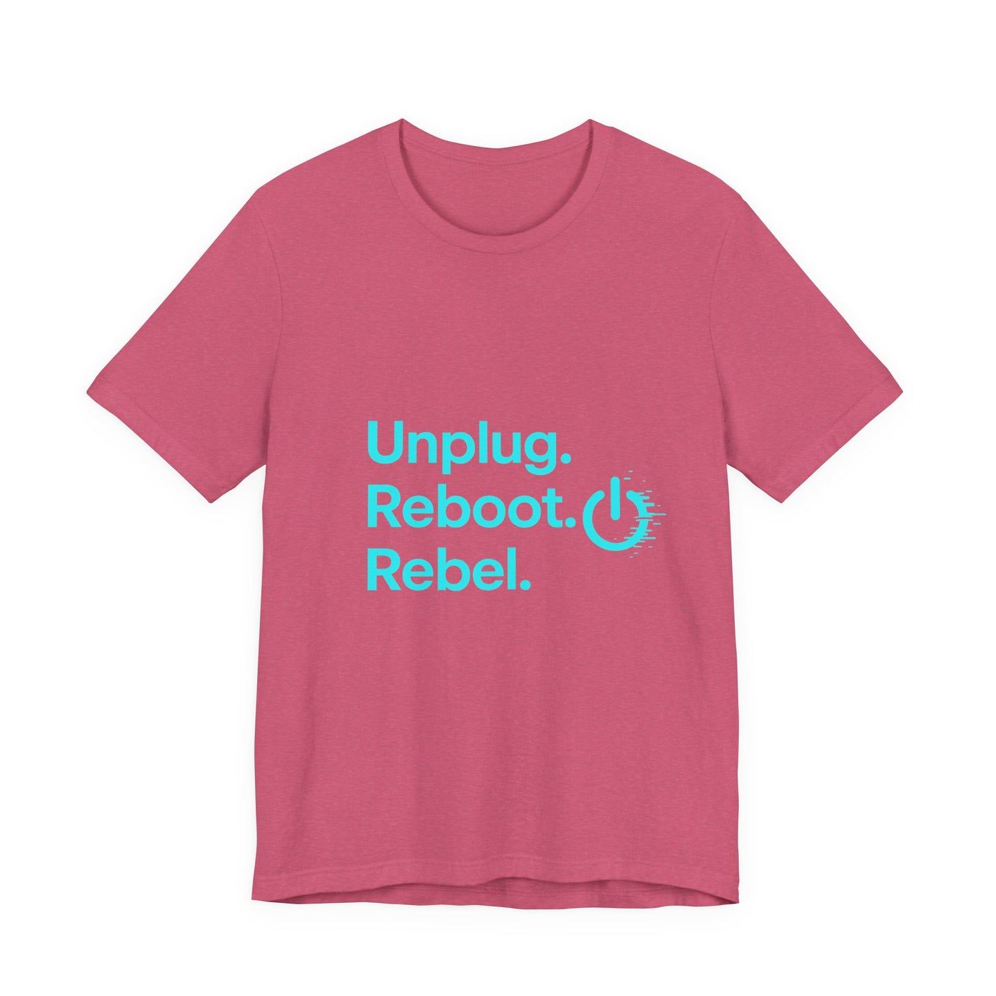 Rebel Spirit Unisex Tee - Fun Casual Graphic Shirt, Perfect for Gamers, Tech Lovers, Gift for Friends, Unique Birthday Apparel