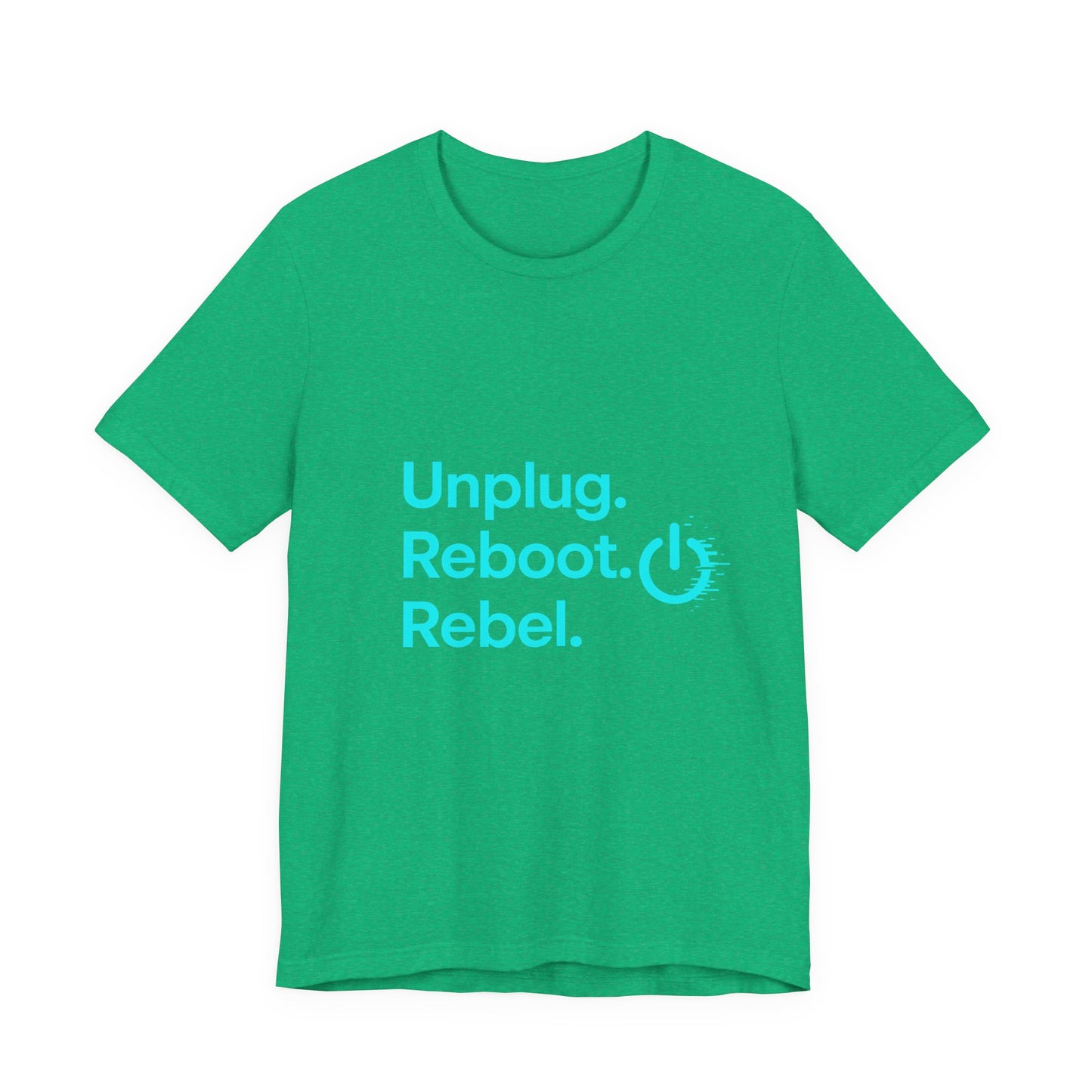 Rebel Spirit Unisex Tee - Fun Casual Graphic Shirt, Perfect for Gamers, Tech Lovers, Gift for Friends, Unique Birthday Apparel