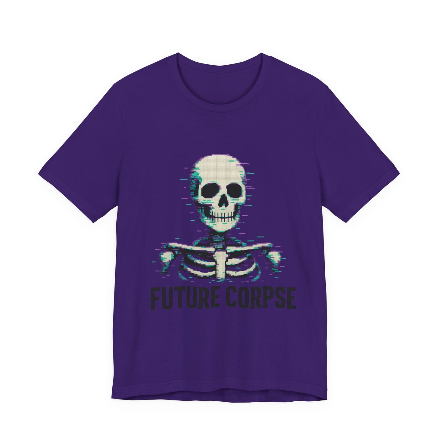 Unisex Future Corpse Graphic Tee, Halloween Shirt, Funny Gift, Casual Wear, Skull T-Shirt, Unique Statement Top