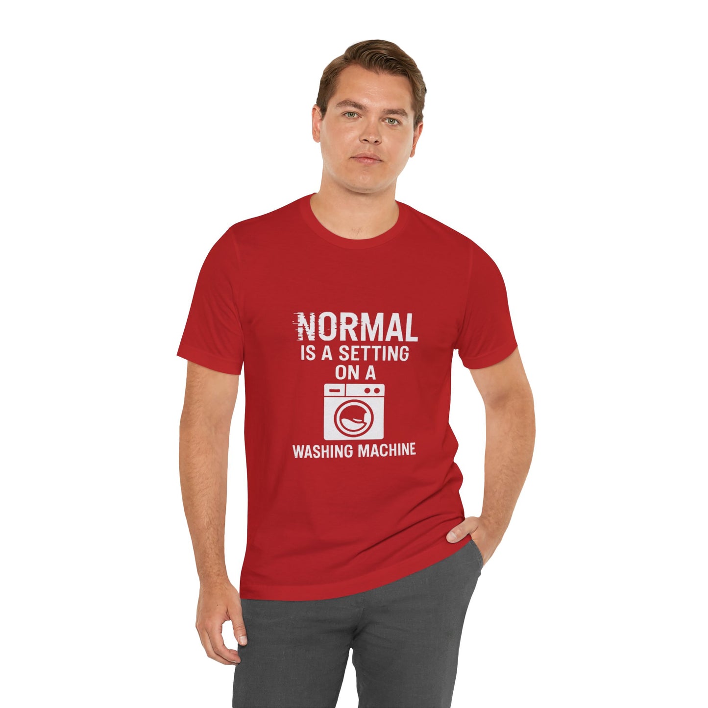Sarcastic Tee - Normal is a Setting on a Washing Machine