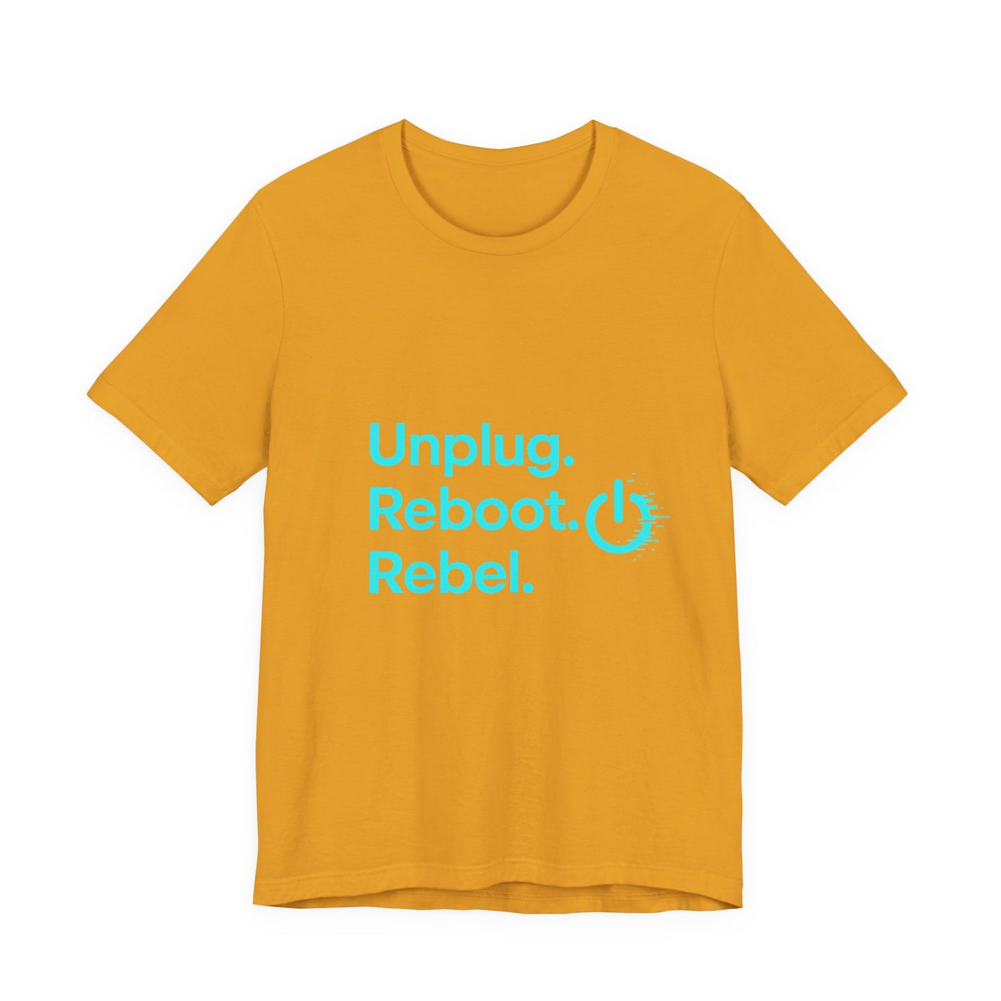 Rebel Spirit Unisex Tee - Fun Casual Graphic Shirt, Perfect for Gamers, Tech Lovers, Gift for Friends, Unique Birthday Apparel