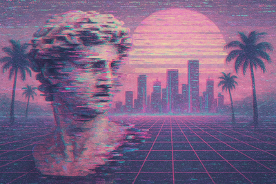 Retro-Glitched Dreams