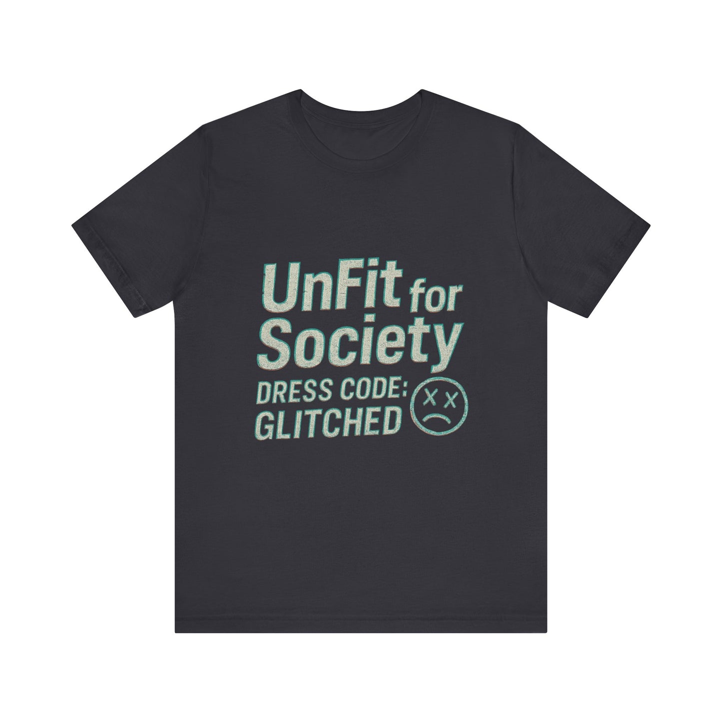 The Glitched Code Manifesto Tee - Casual Unisex Short Sleeve T-Shirt, Graphic Tee for Trendsetters, Gift for Rebels, Unique Fashion [...]