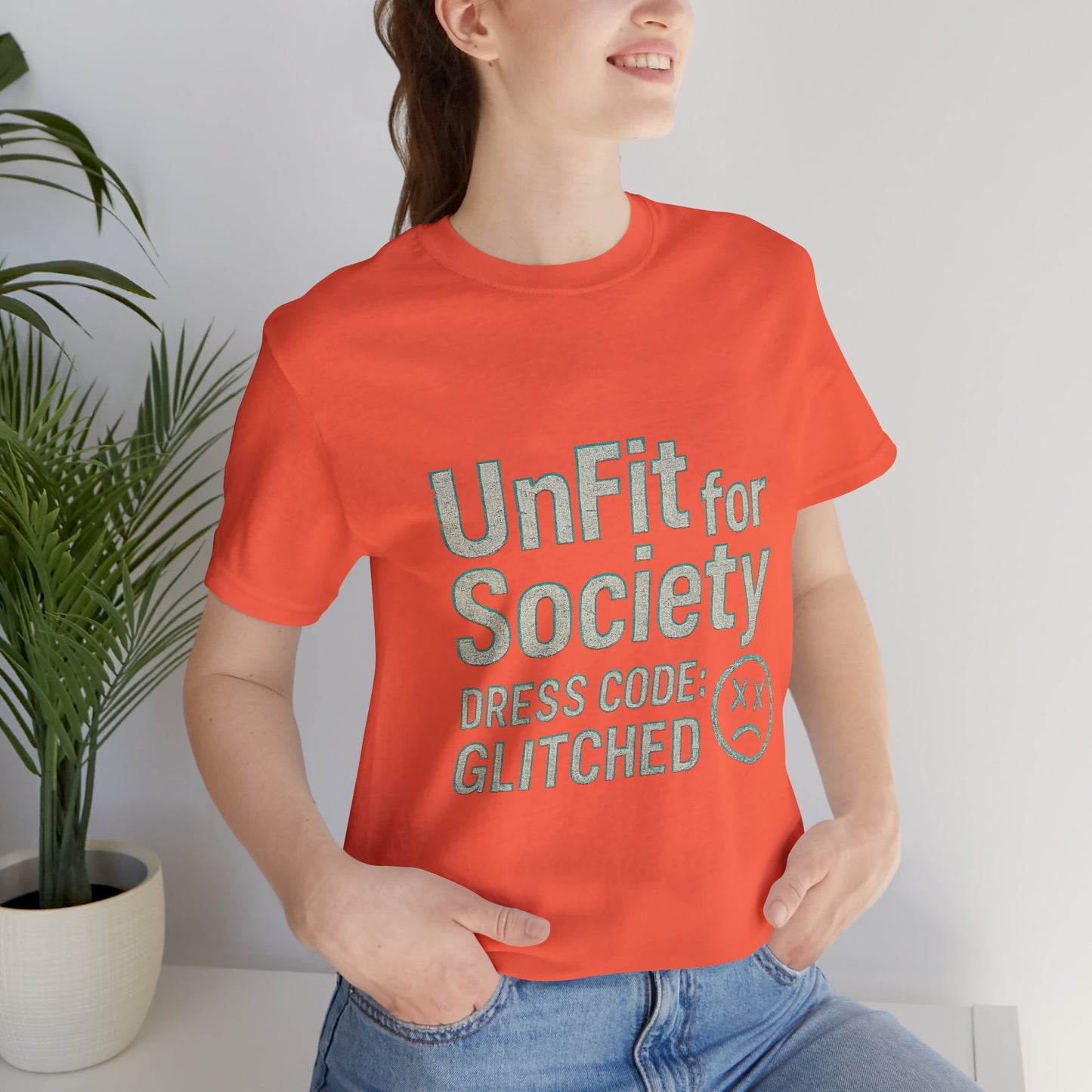 The Glitched Code Manifesto Tee - Casual Unisex Short Sleeve T-Shirt, Graphic Tee for Trendsetters, Gift for Rebels, Unique Fashion [...]
