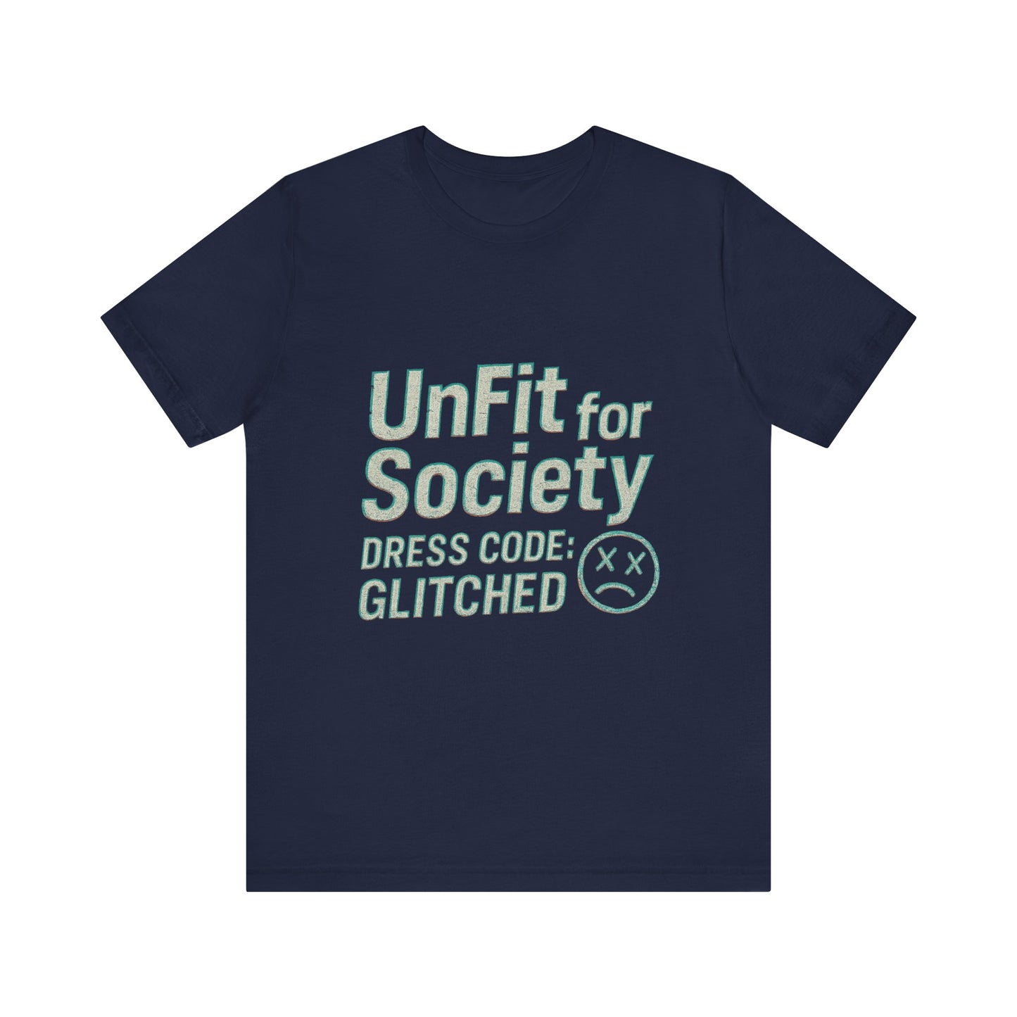 The Glitched Code Manifesto Tee - Casual Unisex Short Sleeve T-Shirt, Graphic Tee for Trendsetters, Gift for Rebels, Unique Fashion [...]