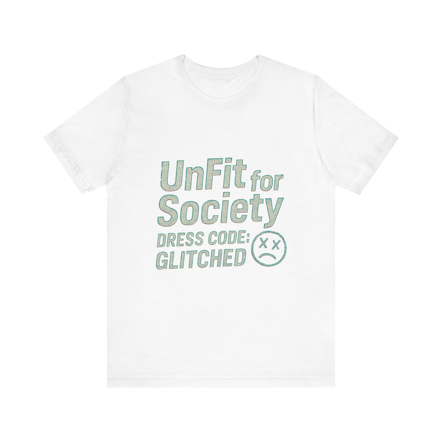 The Glitched Code Manifesto Tee - Casual Unisex Short Sleeve T-Shirt, Graphic Tee for Trendsetters, Gift for Rebels, Unique Fashion [...]