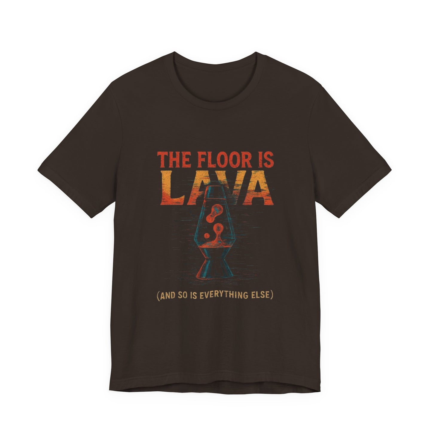 Lava Lamp Tee - The Floor Is Lava Design