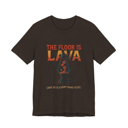 Lava Lamp Tee - The Floor Is Lava Design