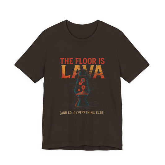 Lava Lamp Tee - The Floor Is Lava Design