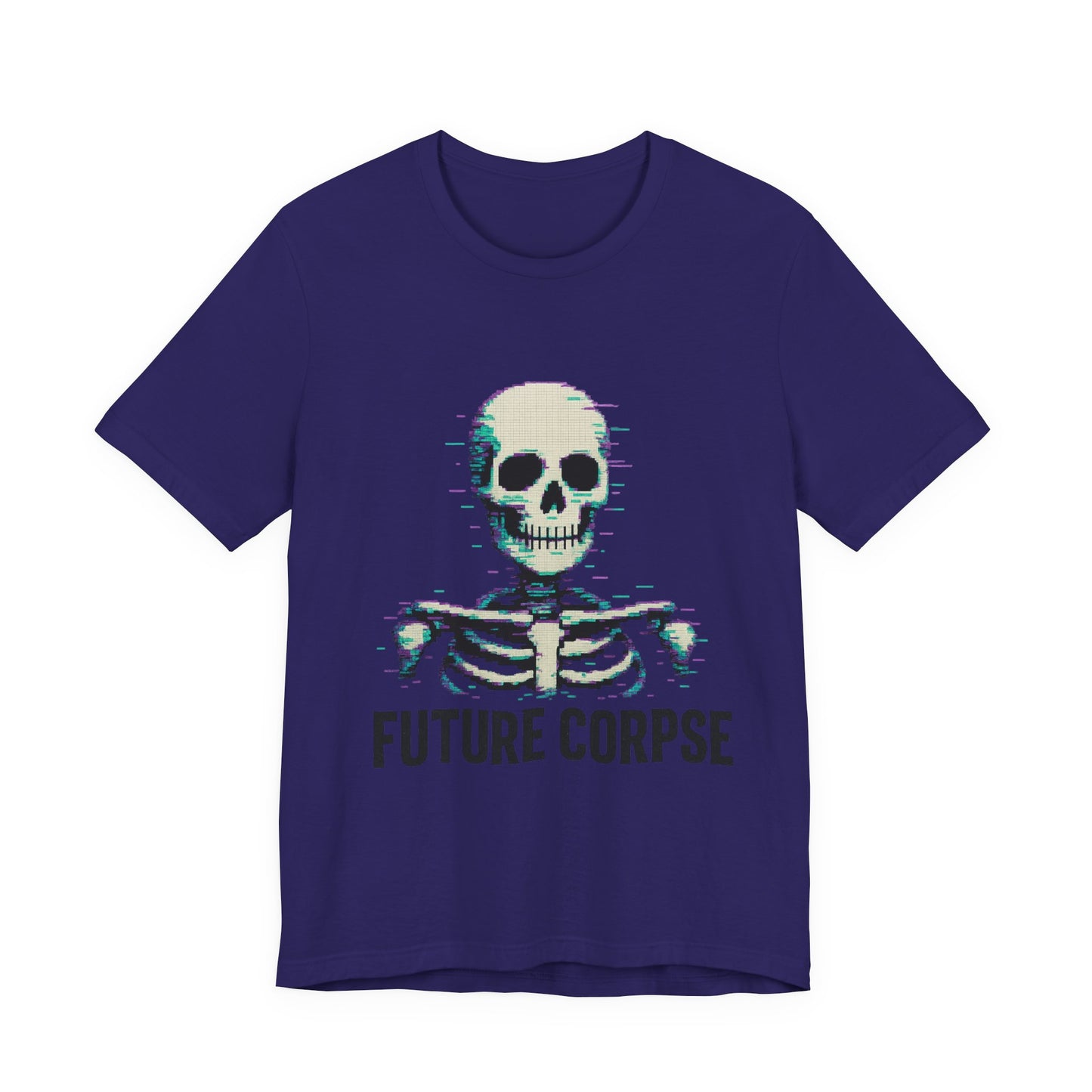 Unisex Future Corpse Graphic Tee, Halloween Shirt, Funny Gift, Casual Wear, Skull T-Shirt, Unique Statement Top