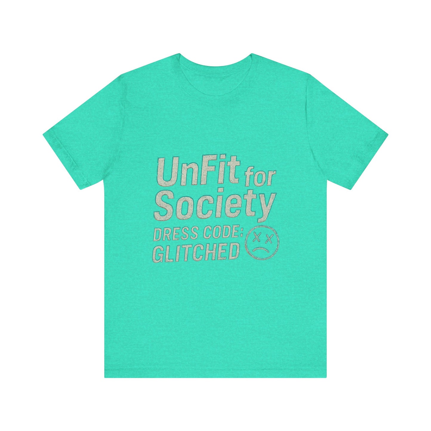 The Glitched Code Manifesto Tee - Casual Unisex Short Sleeve T-Shirt, Graphic Tee for Trendsetters, Gift for Rebels, Unique Fashion [...]